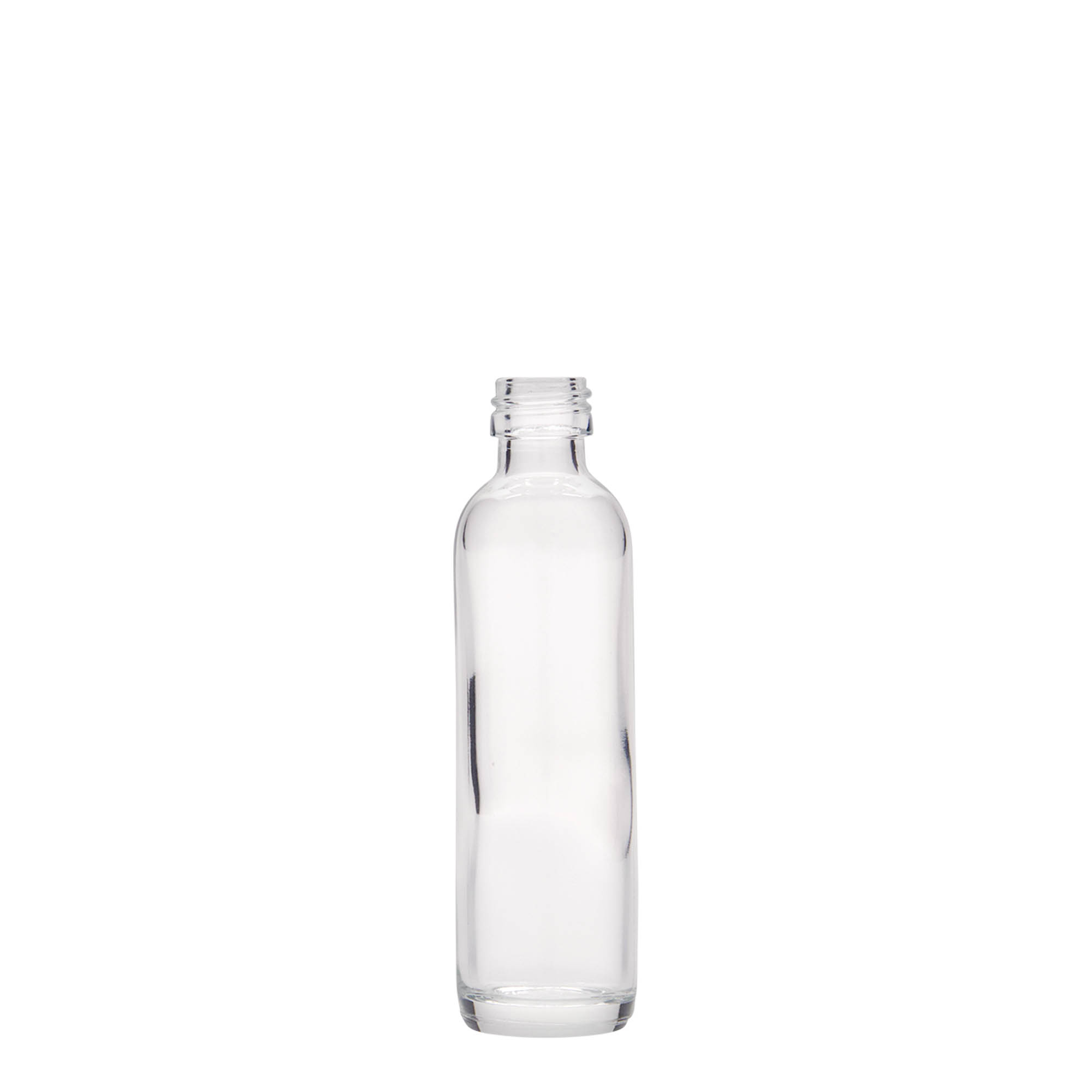 40 ml jug bottle, glass, opening: PP 18 40 ml jug bottle, glass, opening: PP 18