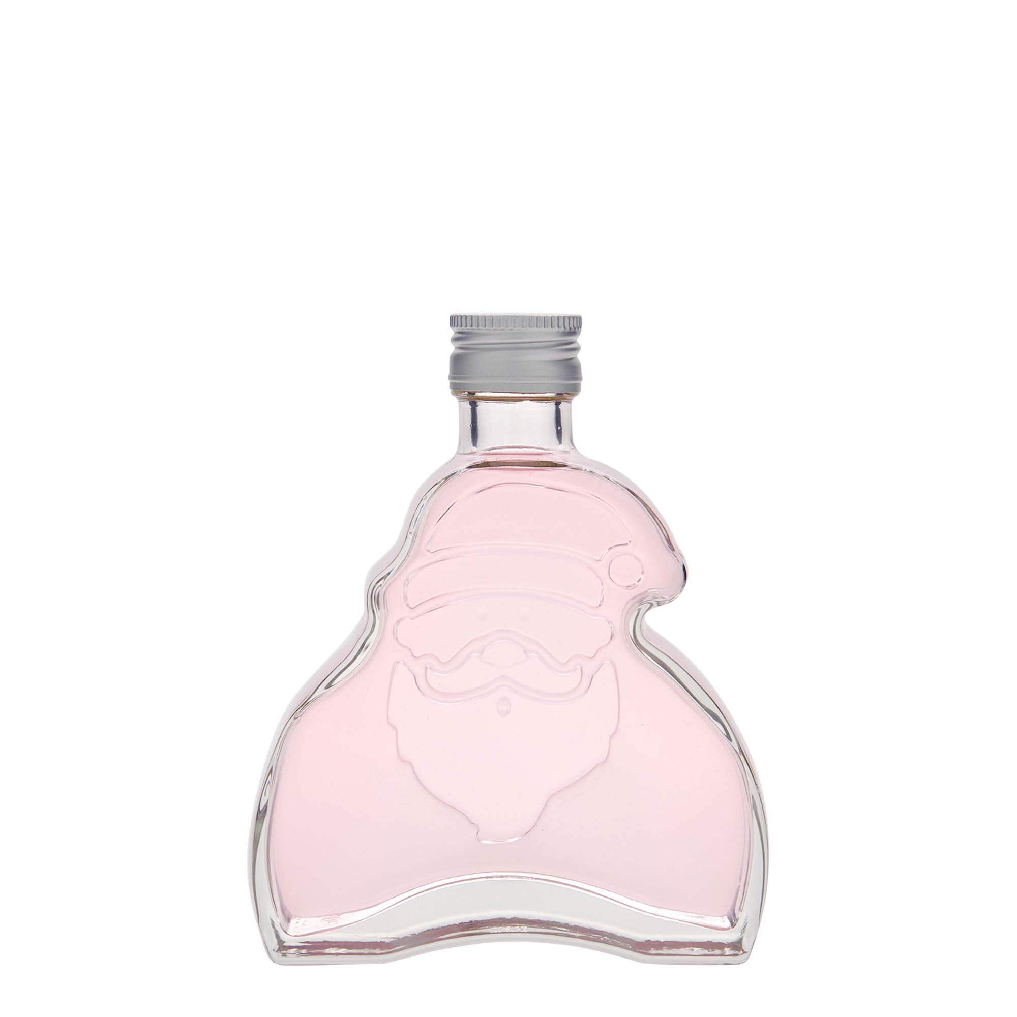 200 ml glass bottle 'Santa Claus', closure: PP 28
