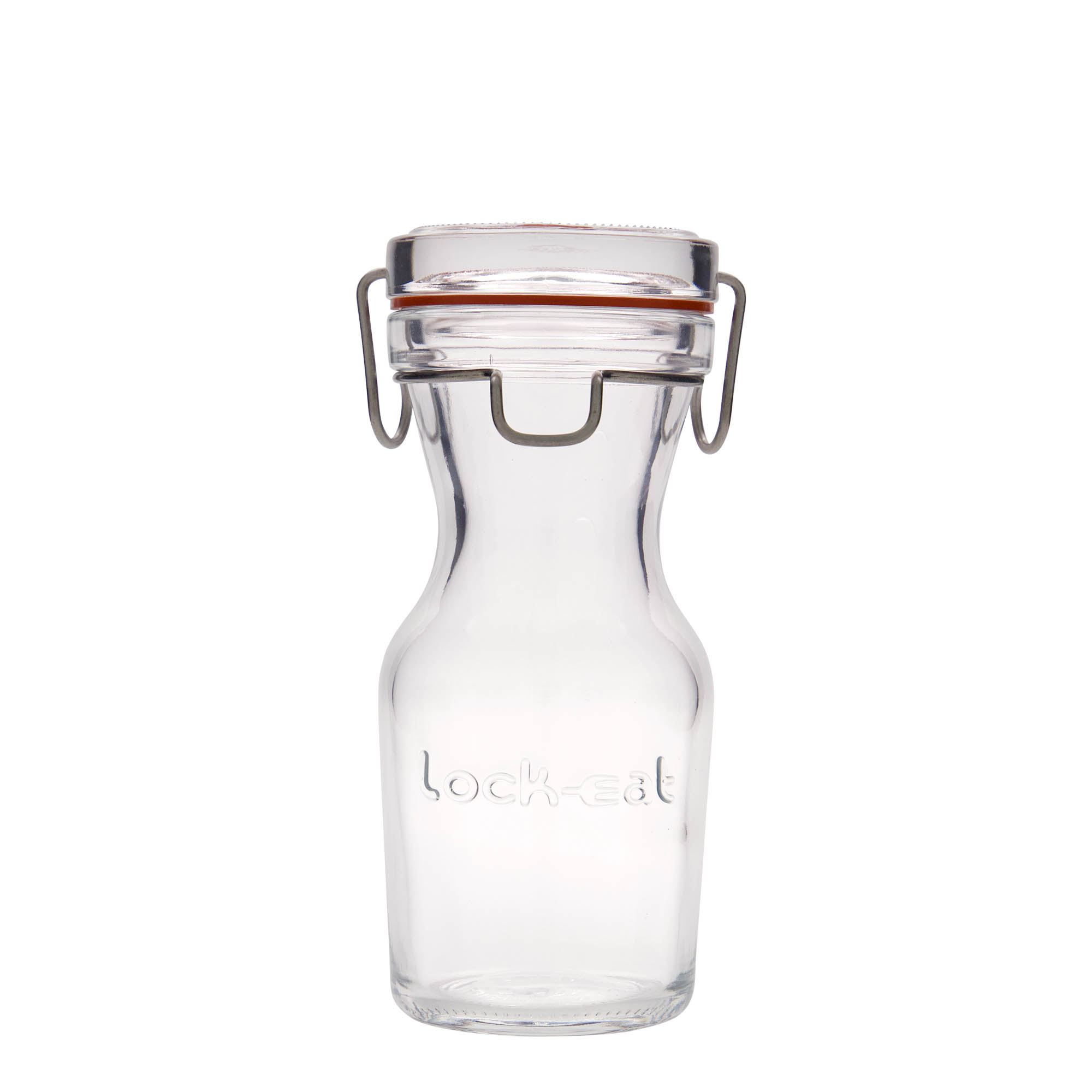 250 ml glass carafe 'Lock-Eat', opening: wire bail closure