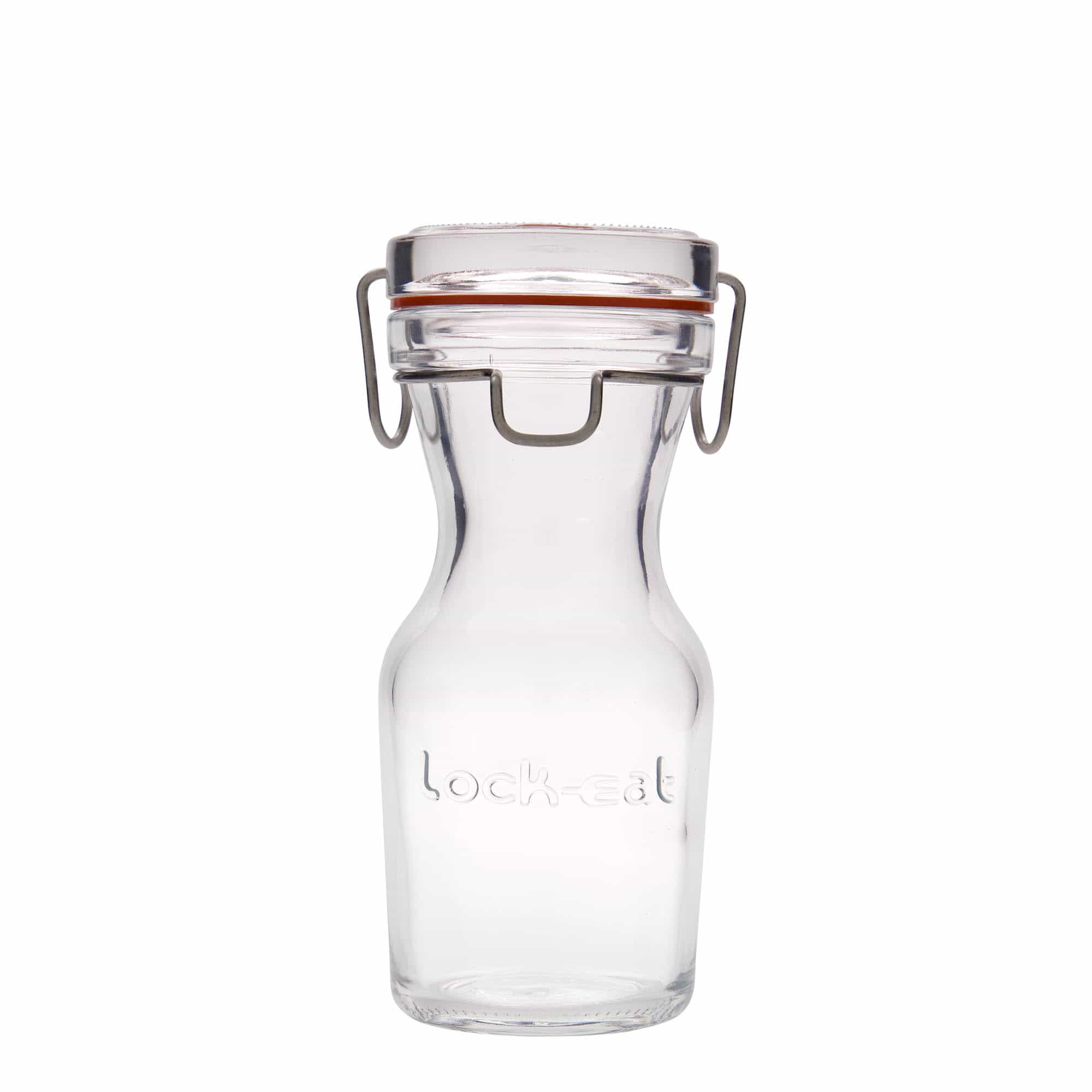 250 ml glass carafe ‘Lock-Eat’, opening: wire bail closure