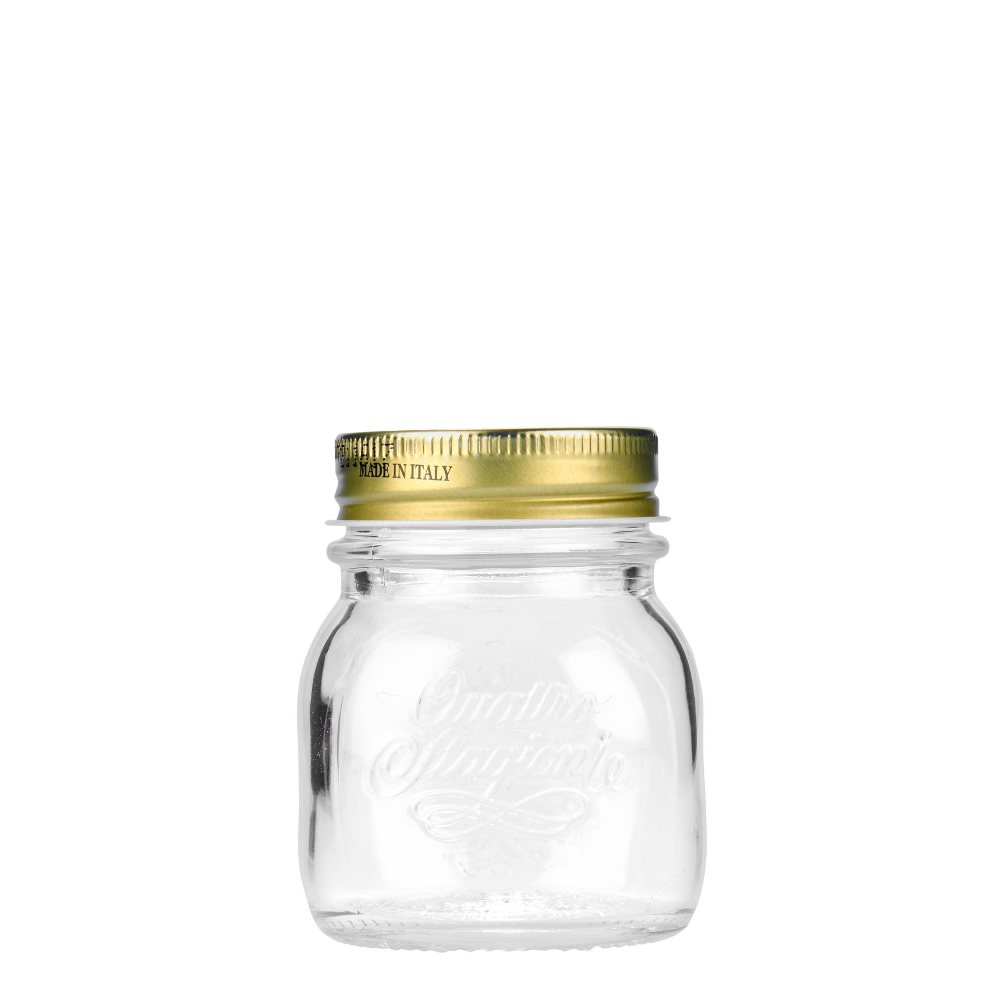 150 ml glass 'Quattro Stagioni', opening: screw cap 150 ml glass 'Quattro Stagioni', opening: screw cap