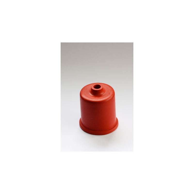 Fermentation cap type 5, rubber, red