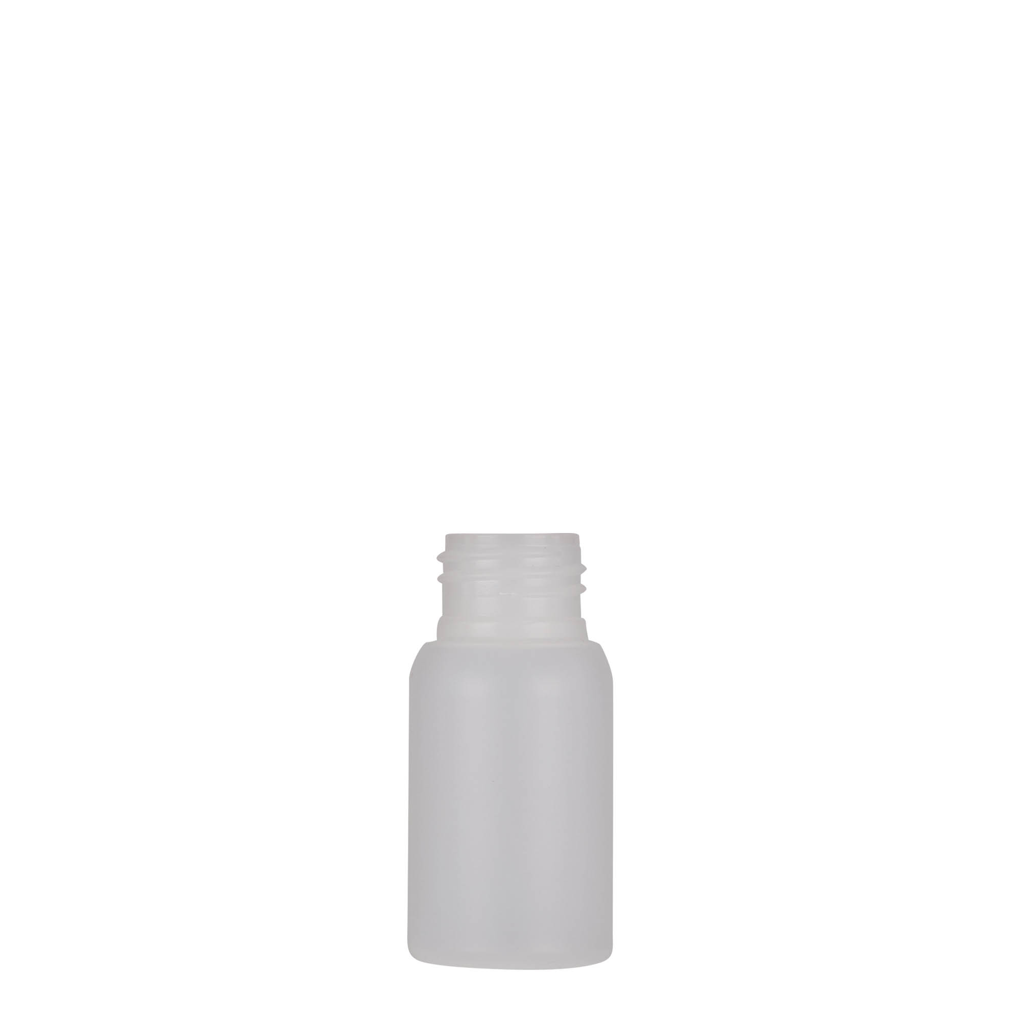 30 ml plastic bottle 'Tuffy', HDPE, natural, neck finish: 24/410