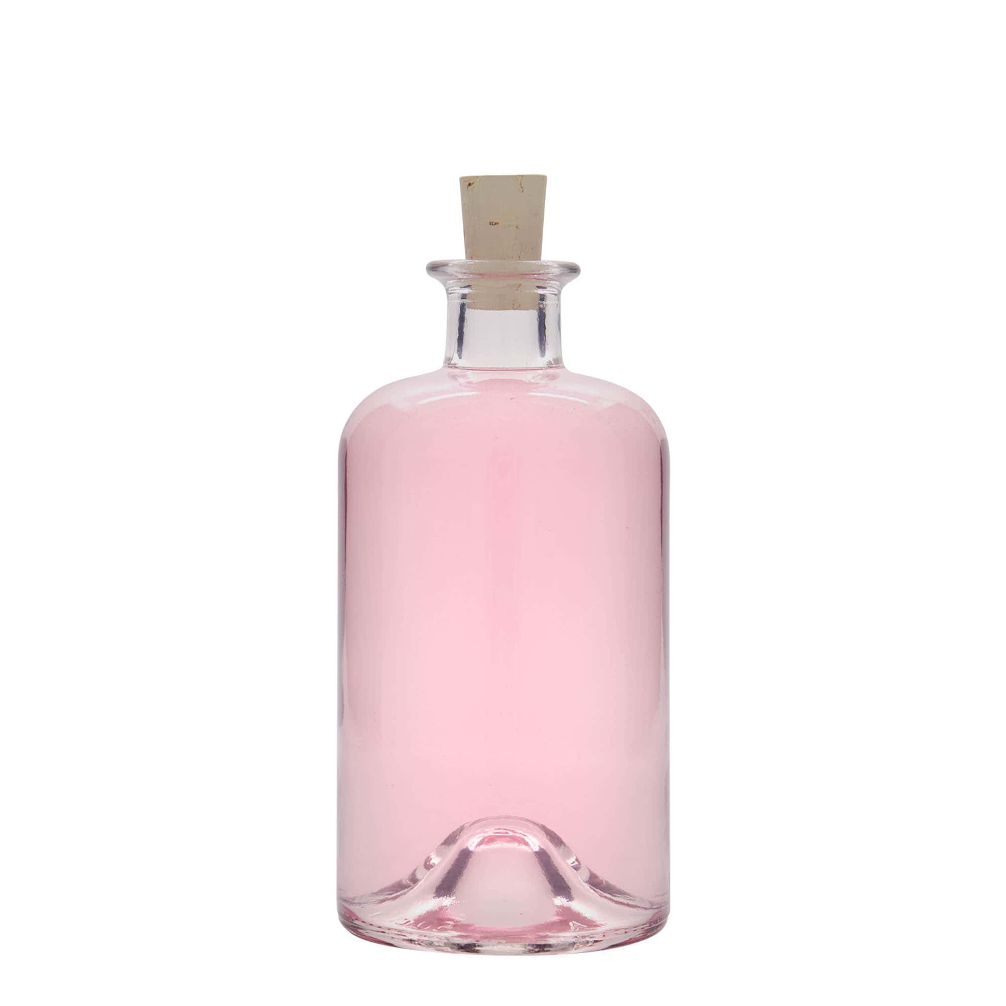 500 ml glass bottle apothecary ‘Doctor’, opening: cork