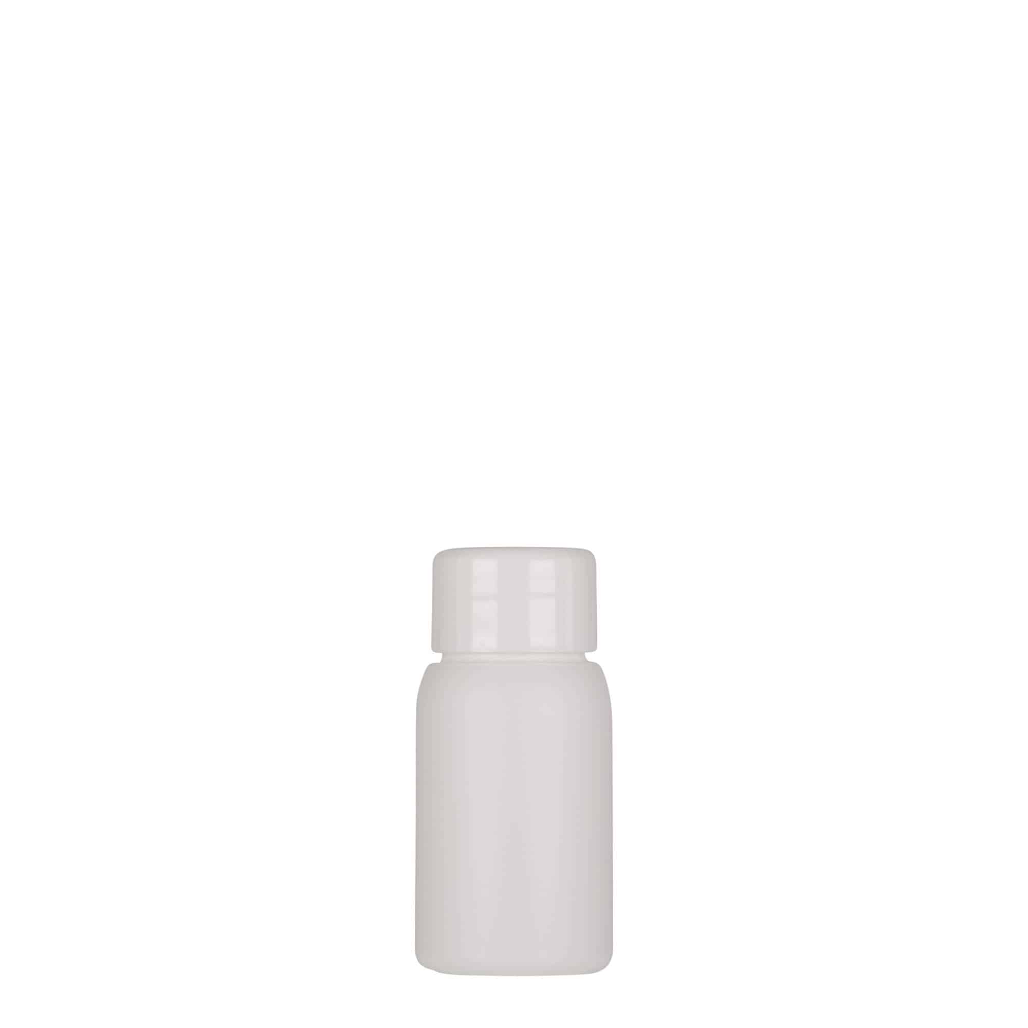 30 ml plastic bottle ‘Tuffy’, HDPE, white, opening: 24/410