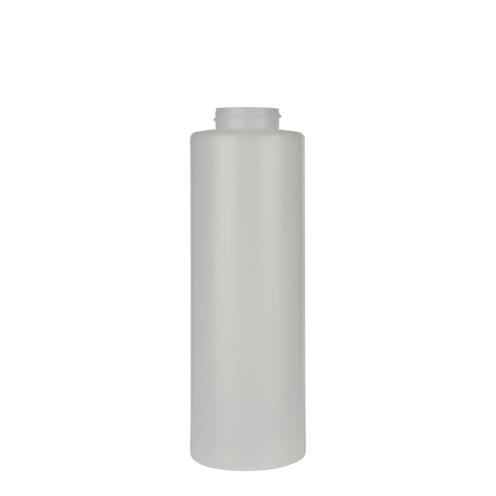 500 ml sauce bottle, LDPE plastic, natural, opening: 38/400