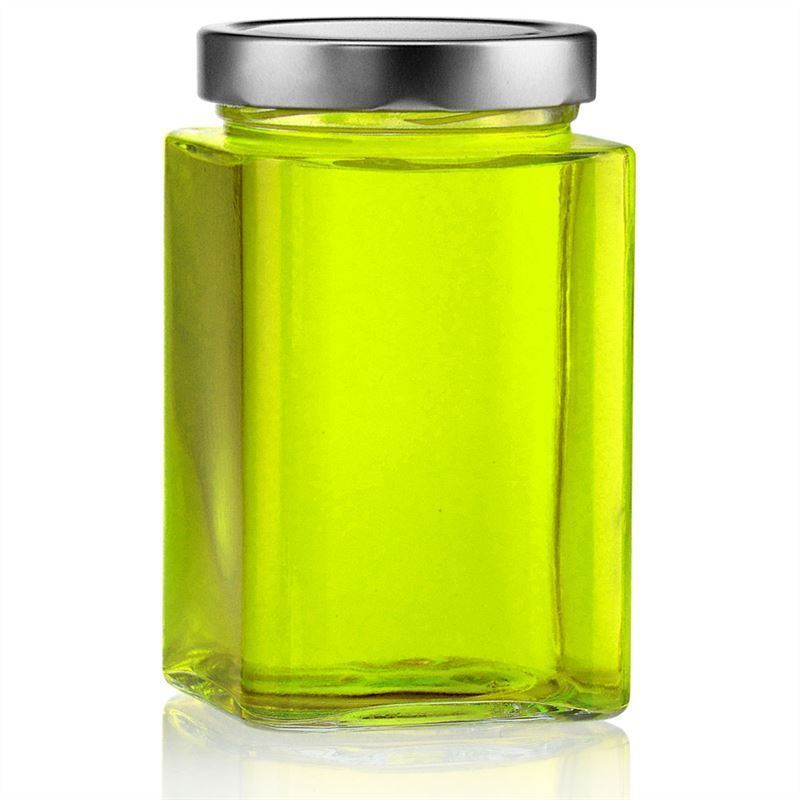 720 ml square glass 'Ikarus', opening: Deep-Twist-Off (DTO 82)