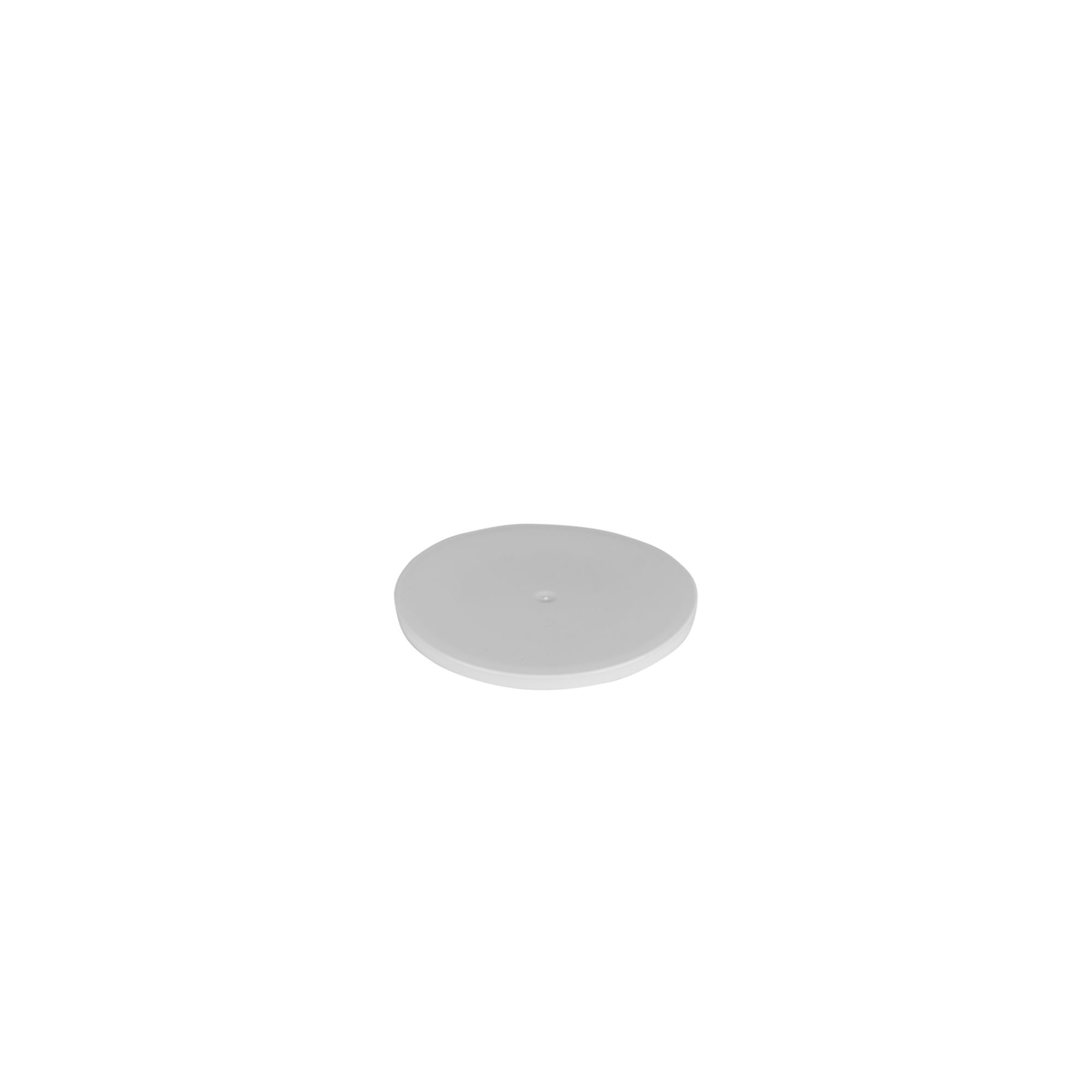 Cover disc for 50 ml 'Bianca', PP plastic, white