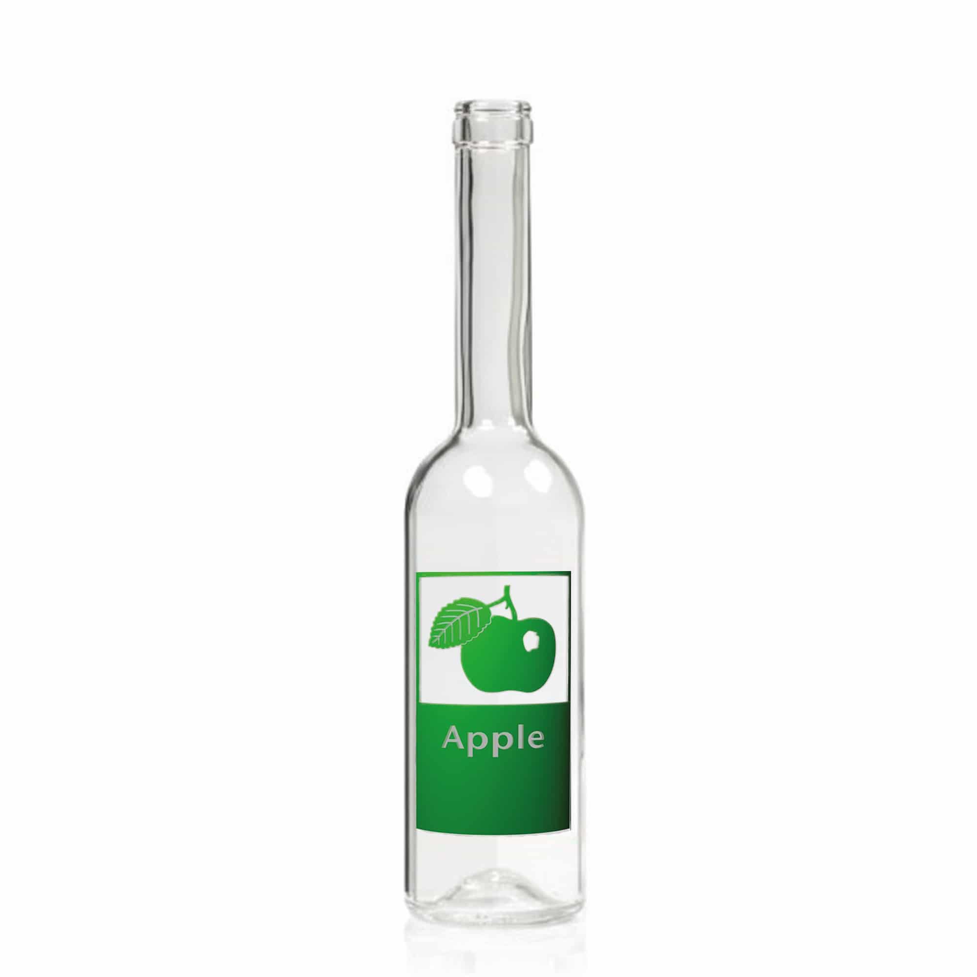 500 ml glass bottle ‘Opera’, design: Apple, opening: cork