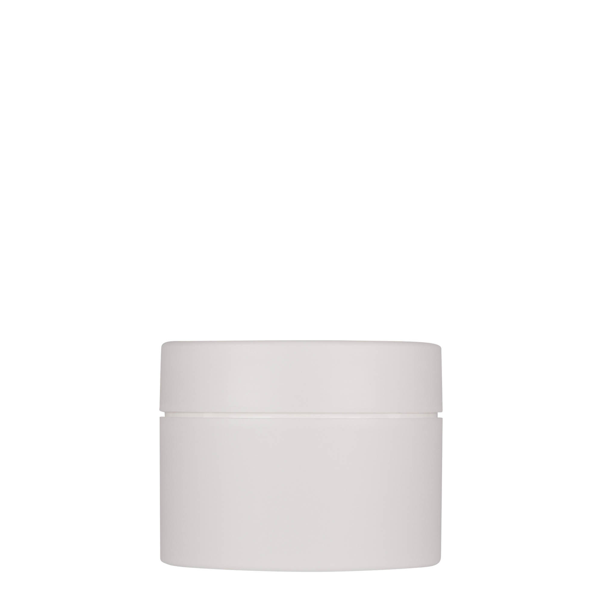 150 ml plastic jar 'Antonella', PP, white, opening: screw cap 150 ml plastic jar 'Antonella', PP, white, opening: screw cap