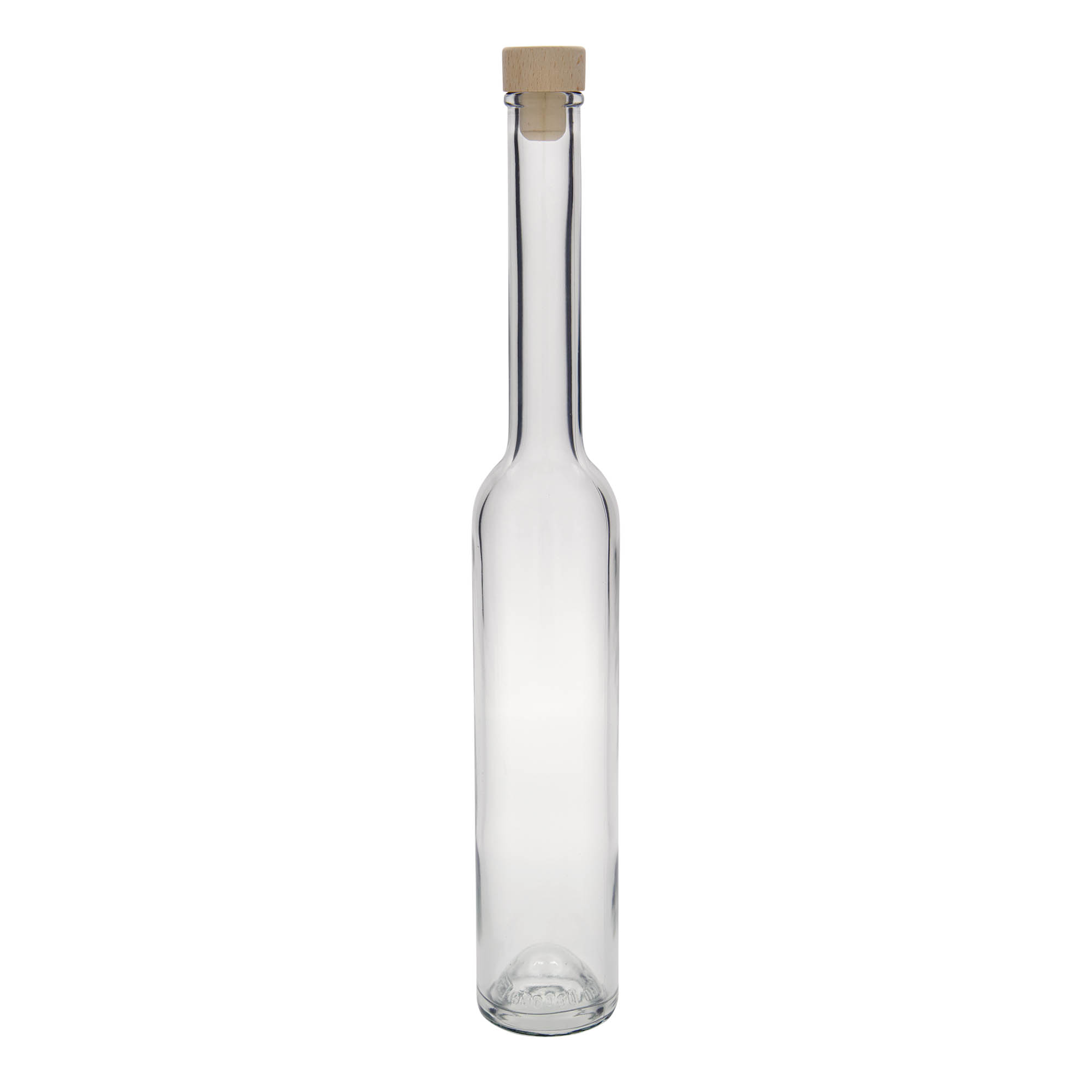 350 ml glass bottle 'Platina', opening: cork