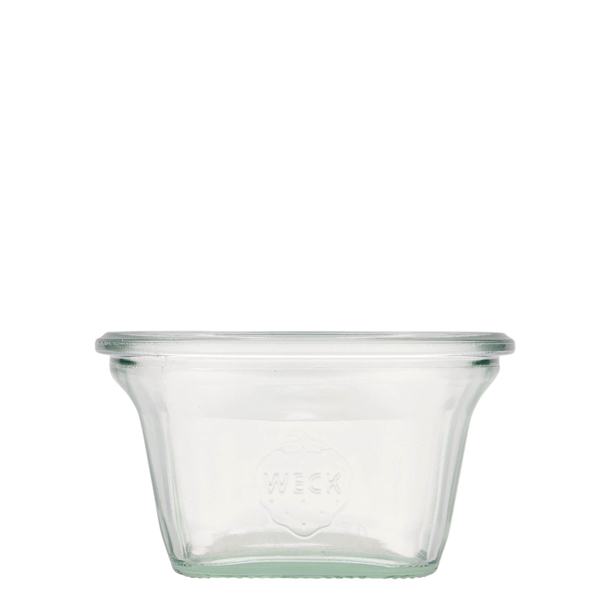 290 ml WECK Quadro glass, square, opening: round rim 290 ml WECK Quadro glass, square, opening: round rim