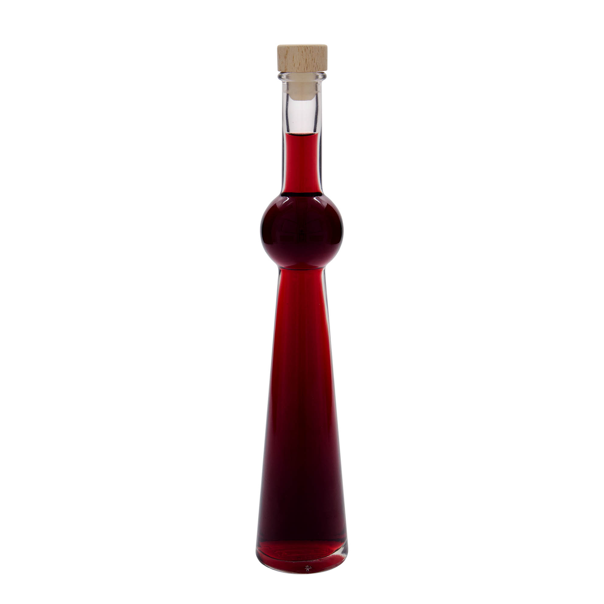 200 ml glass bottle 'Supernova', closure: cork