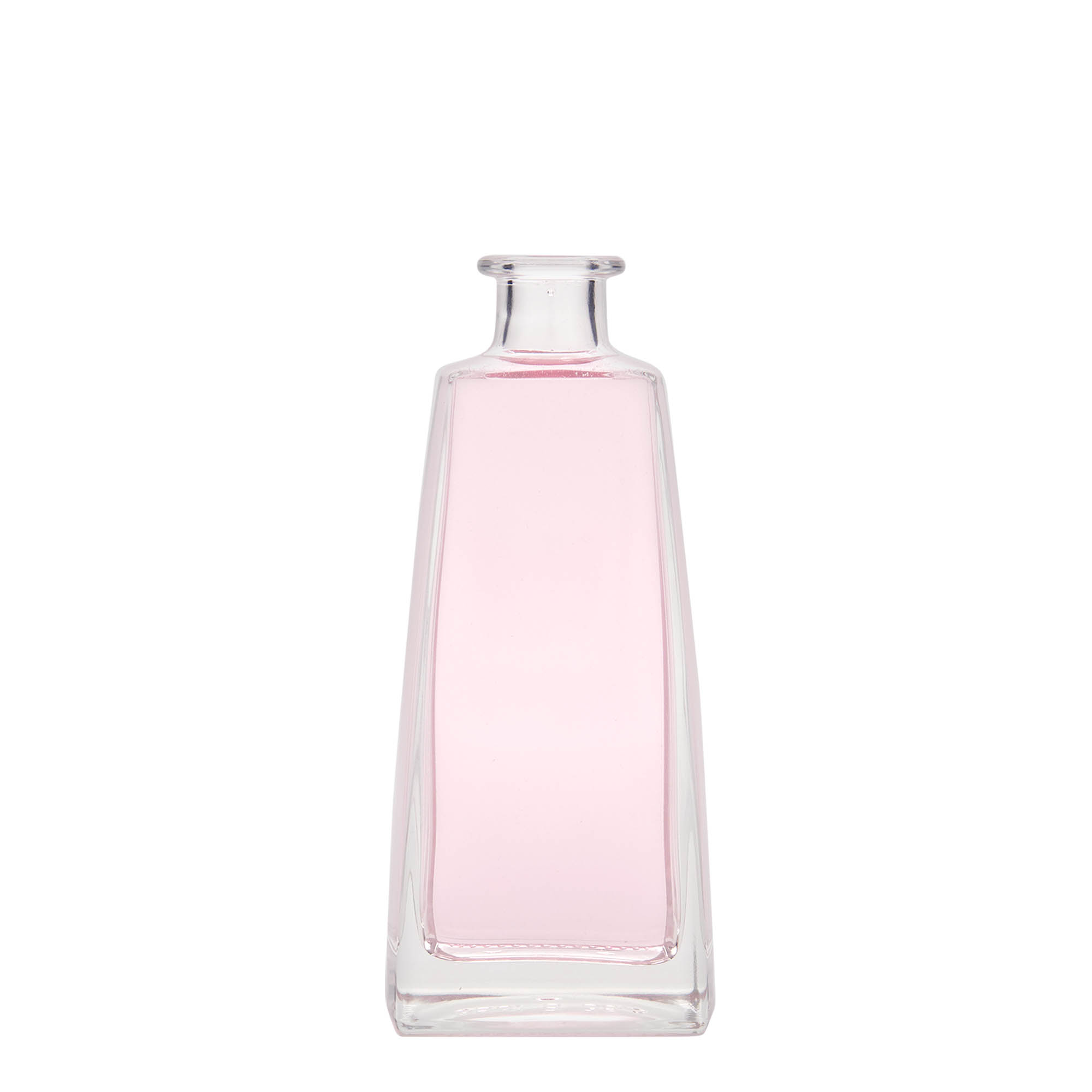 350 ml glass bottle 'Timmy', rectangular, opening: cork