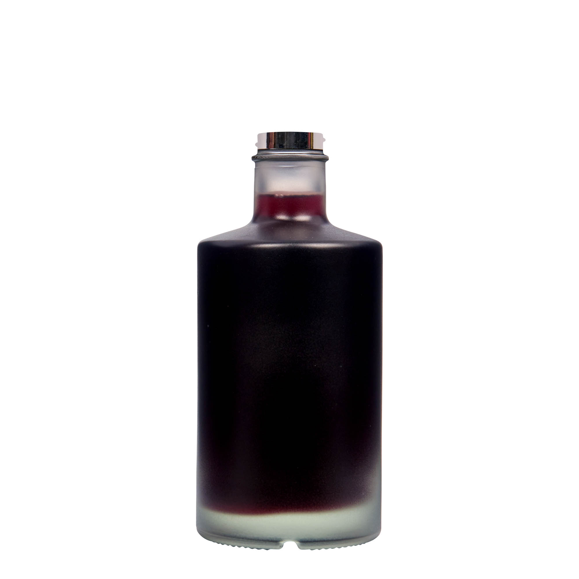 500 ml glass bottle 'Caroline', frosted, closure: GPI 33
