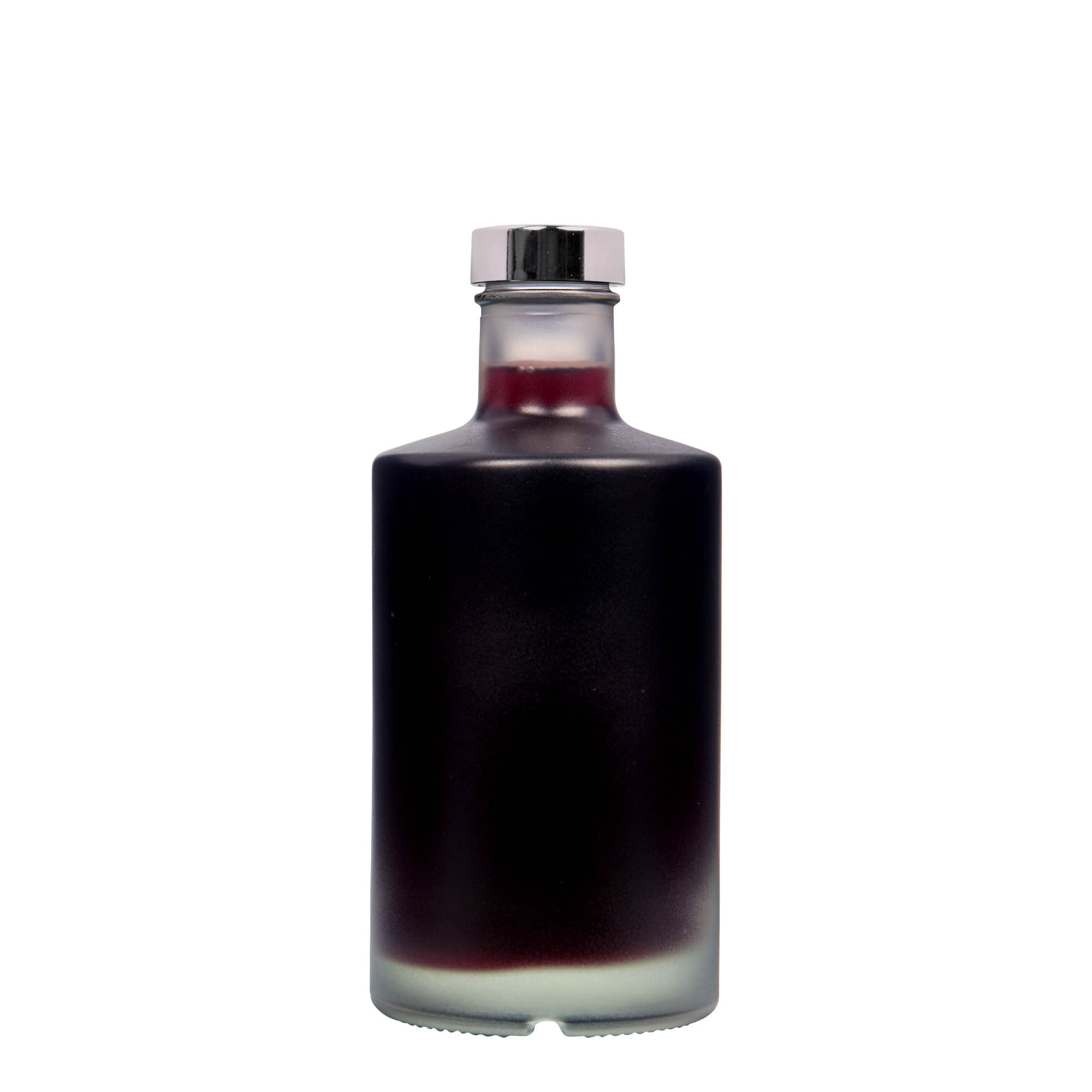 500 ml glass bottle ‘Caroline’, frosted, opening: GPI 33