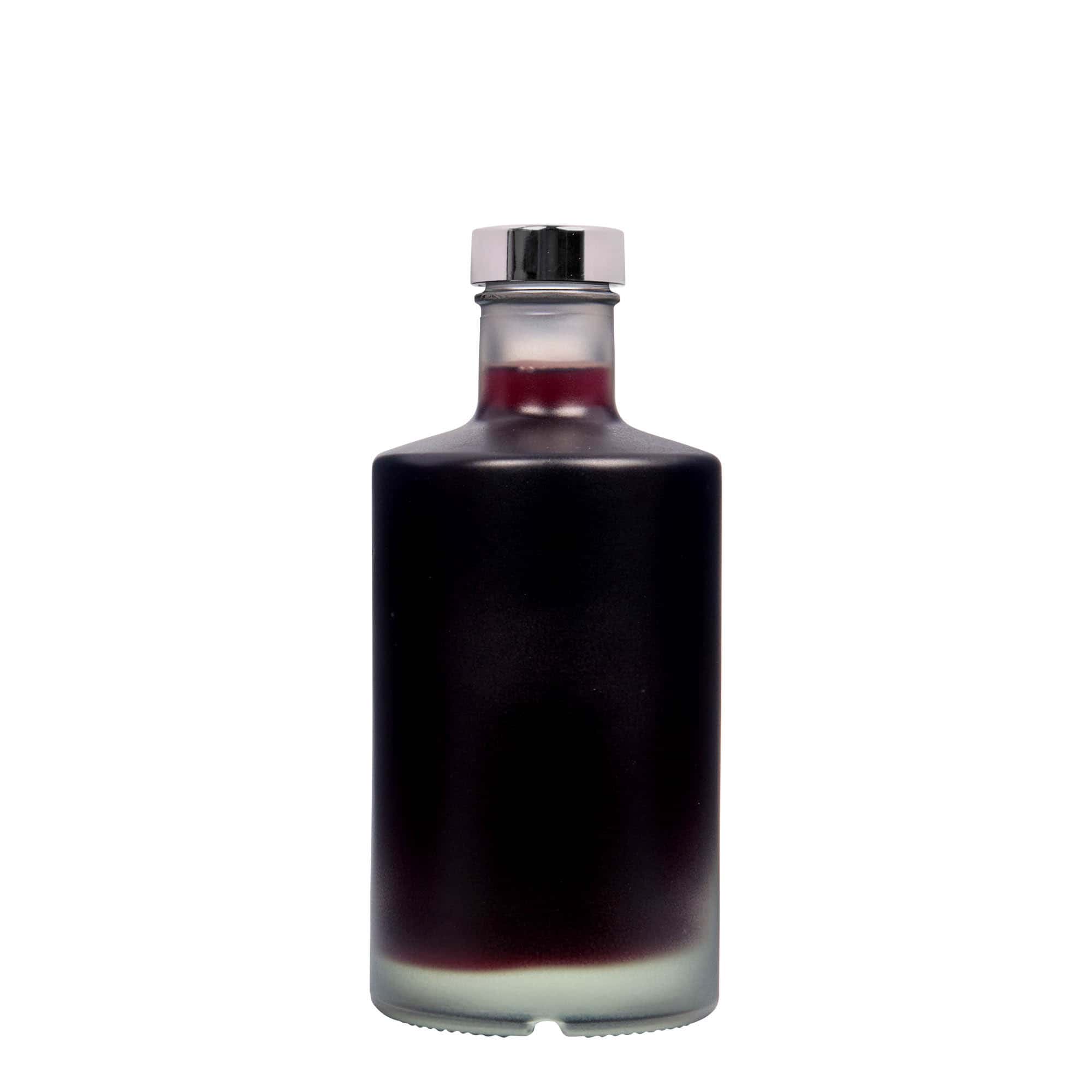500 ml glass bottle ‘Caroline’, frosted, opening: GPI 33