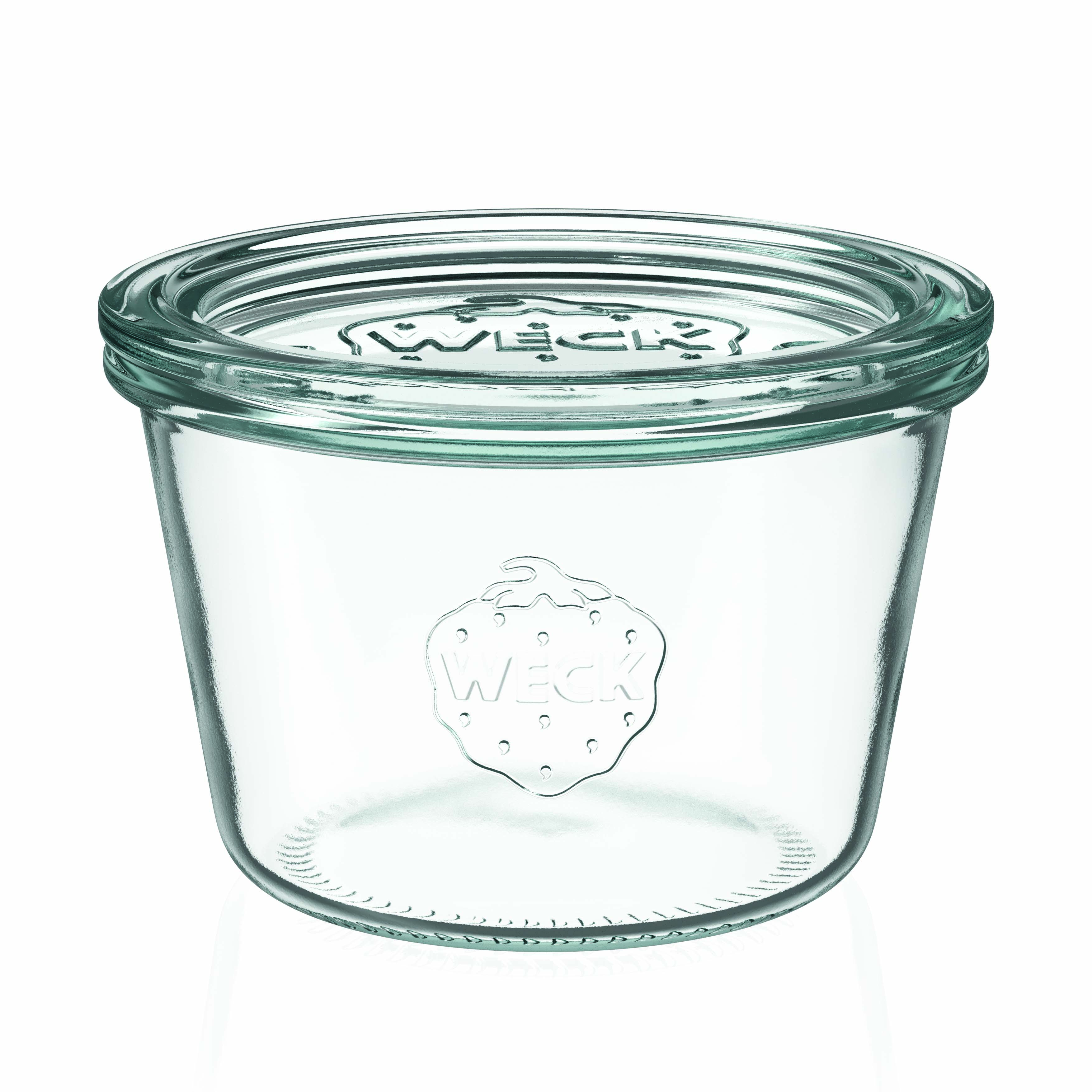 370 ml WECK inverted glass, opening: round rim