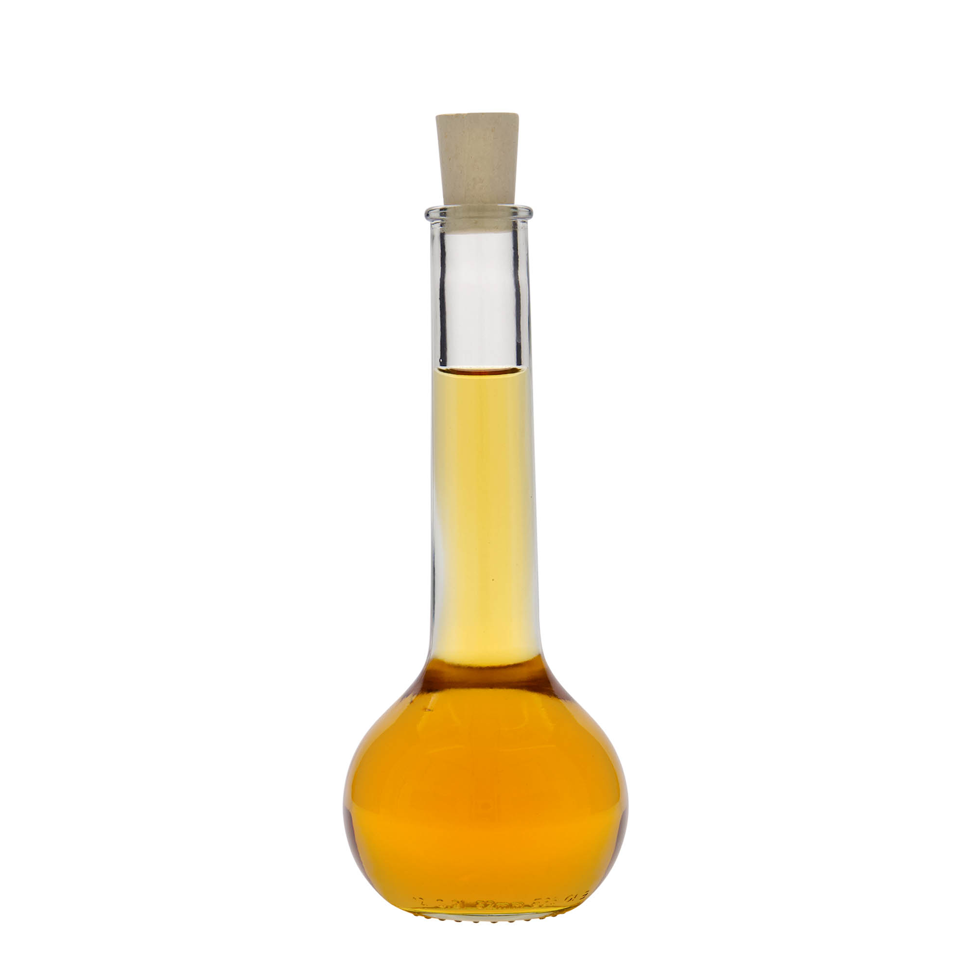 200 ml glass bottle 'Tulipano', opening: cork
