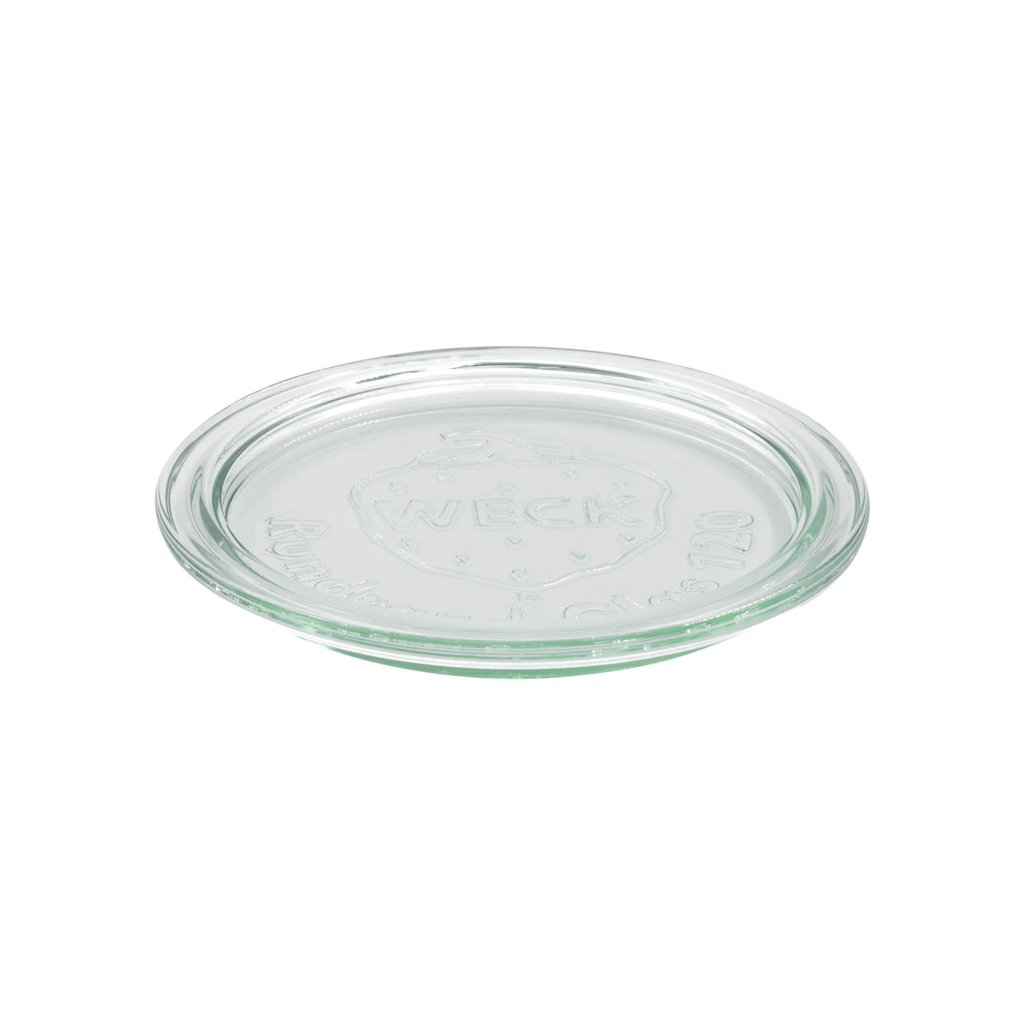 WECK glass lid round rim, for opening: RR120