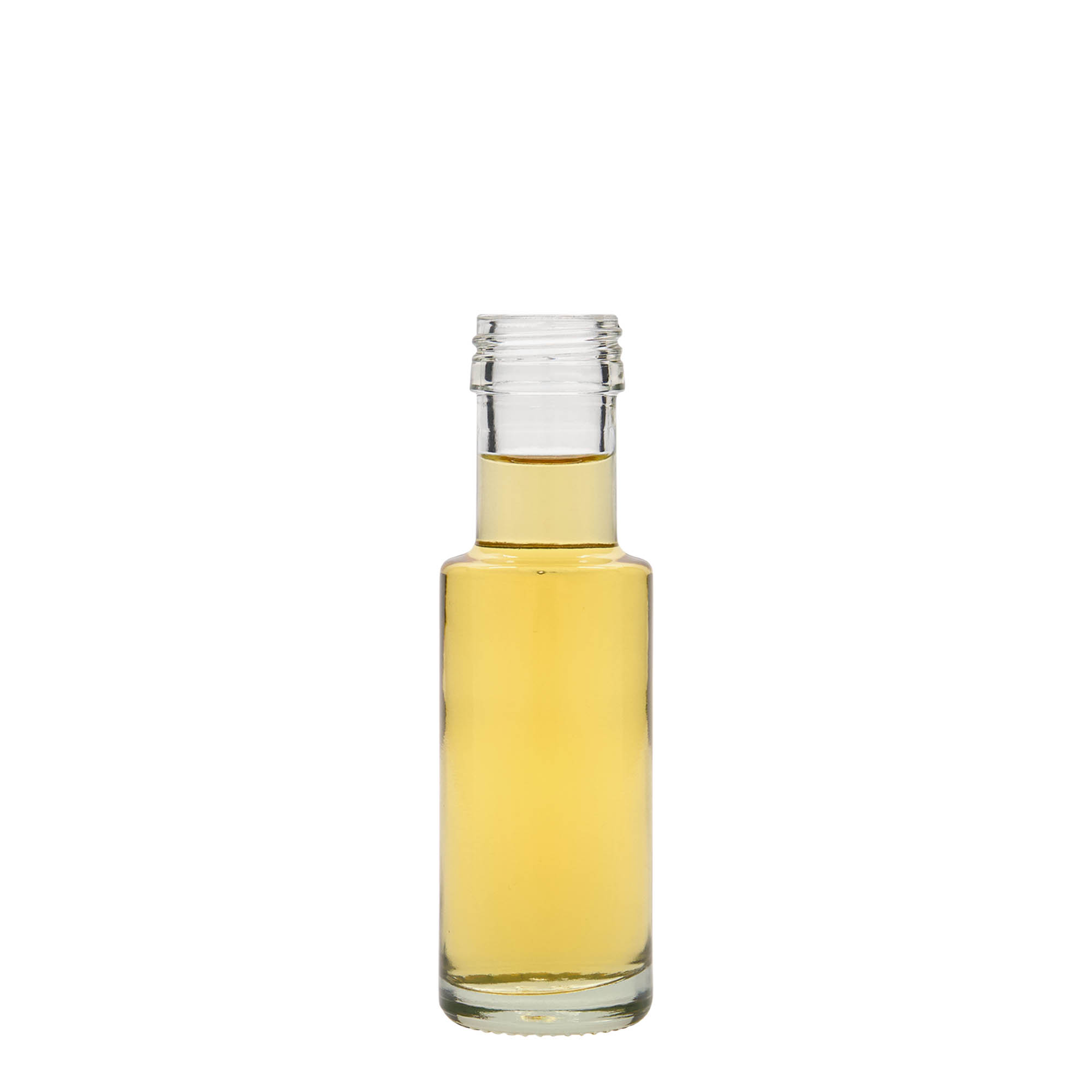 100 ml glass bottle 'Dorica', opening: PP 31.5