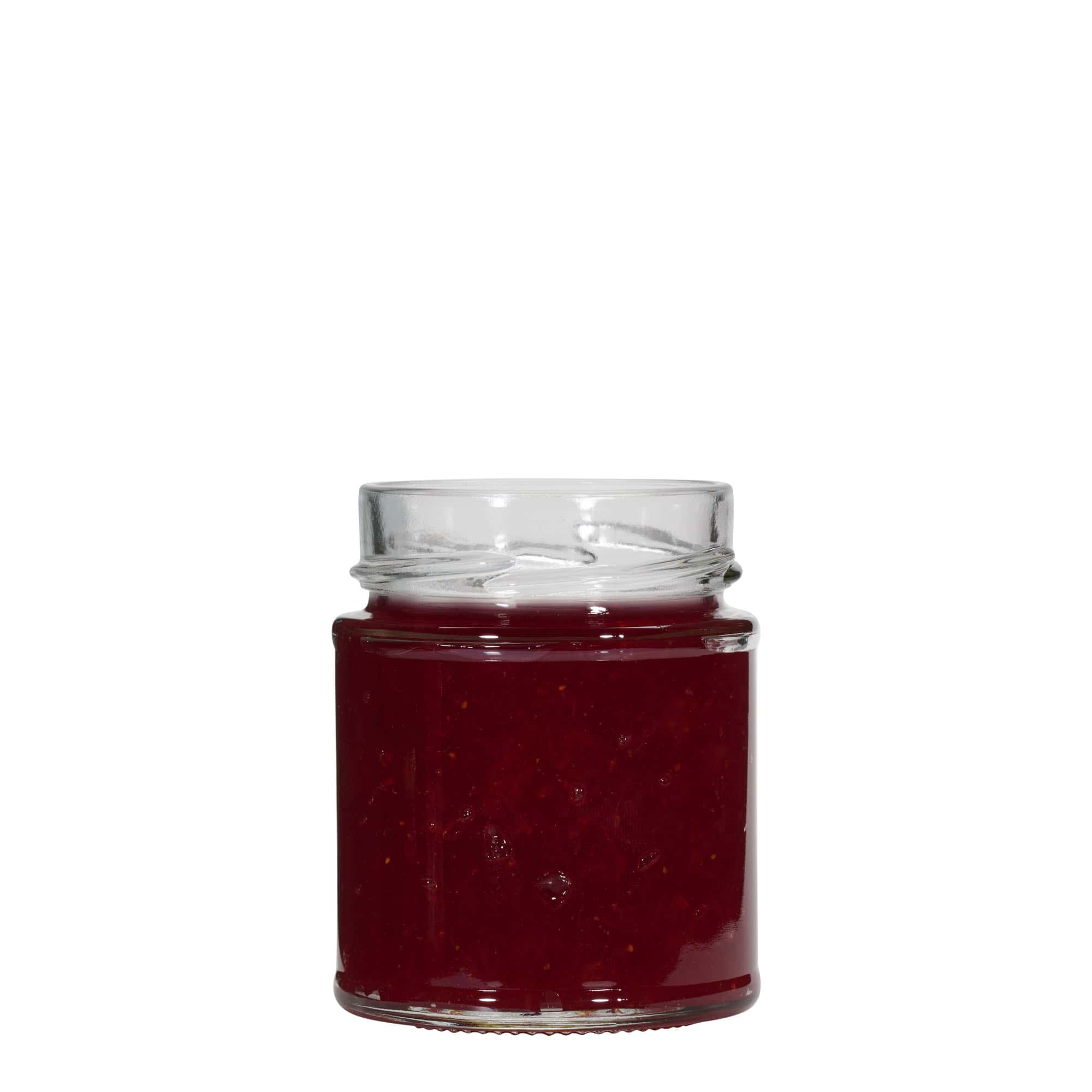 212 ml round jar ‘Enjoy’, opening: Deep-Twist-off (DTO 63)