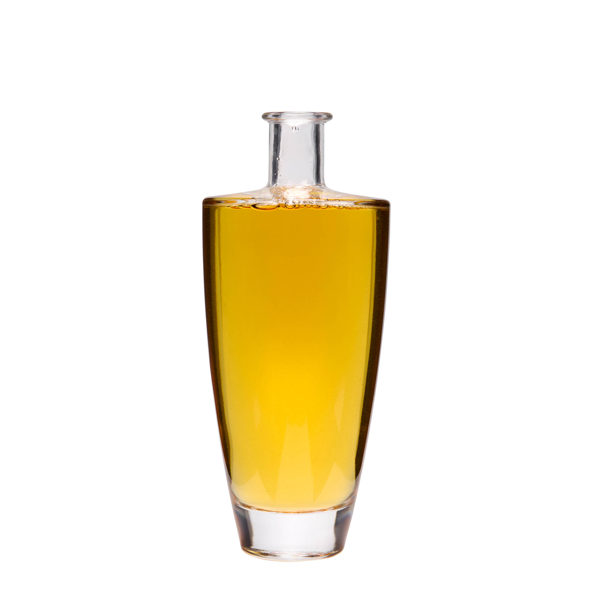 500 ml glass bottle ‘Vanessa’, oval, opening: cork