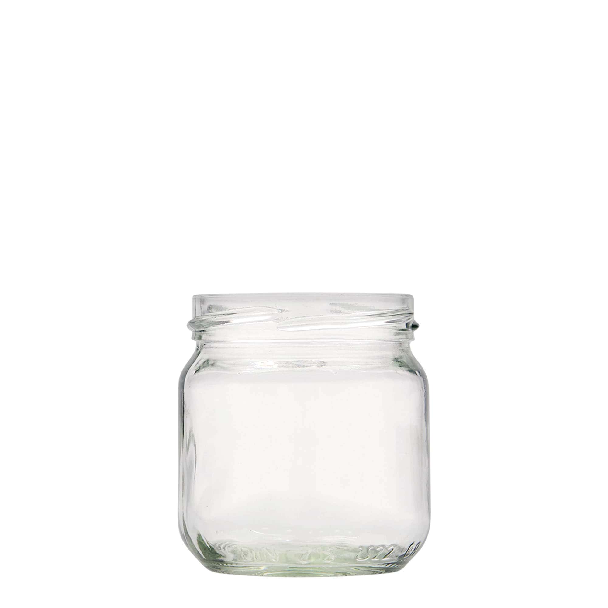 212 ml round glass, opening: Twist-off (TO 66)