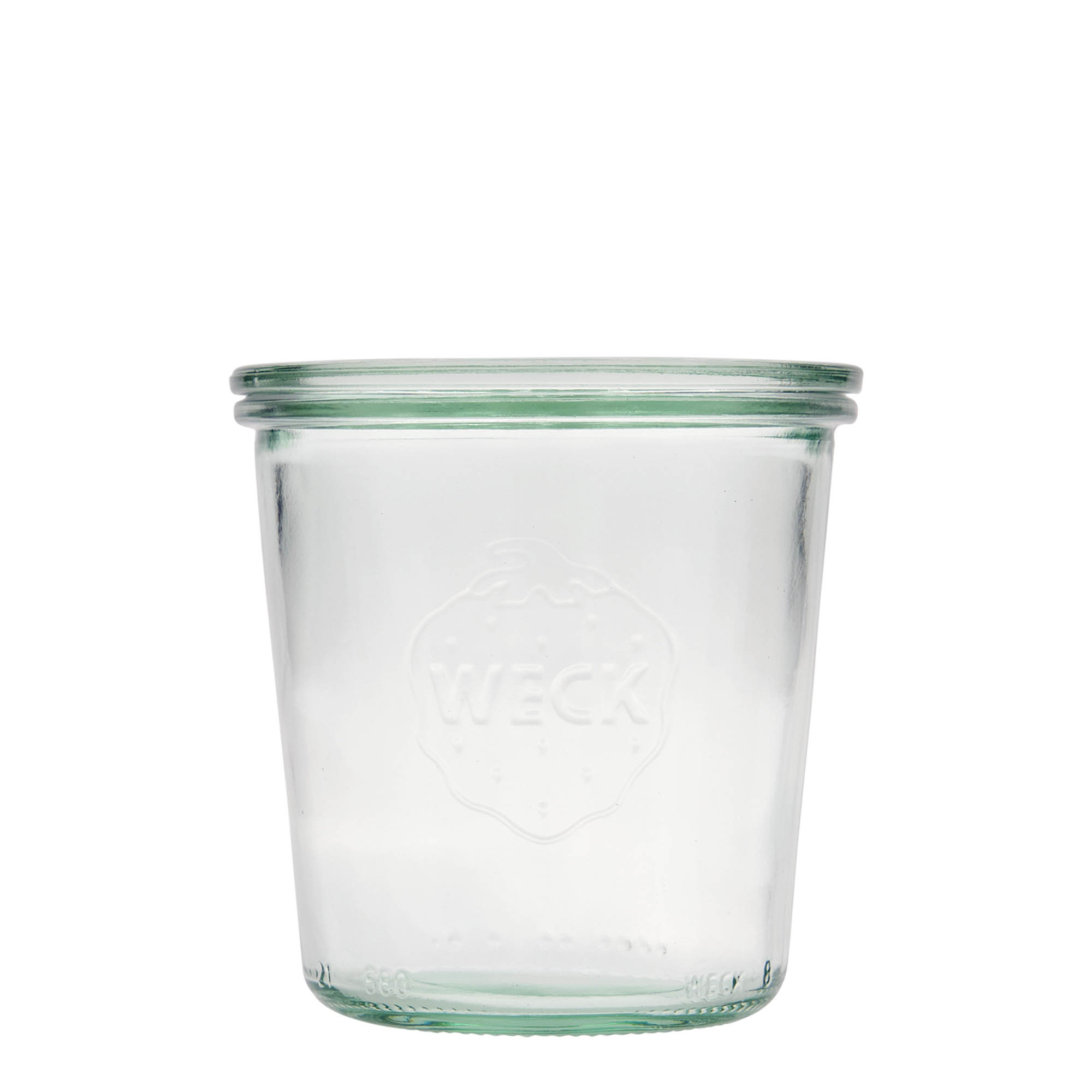580 ml WECK inverted glass, opening: round rim 580 ml WECK inverted glass, opening: round rim