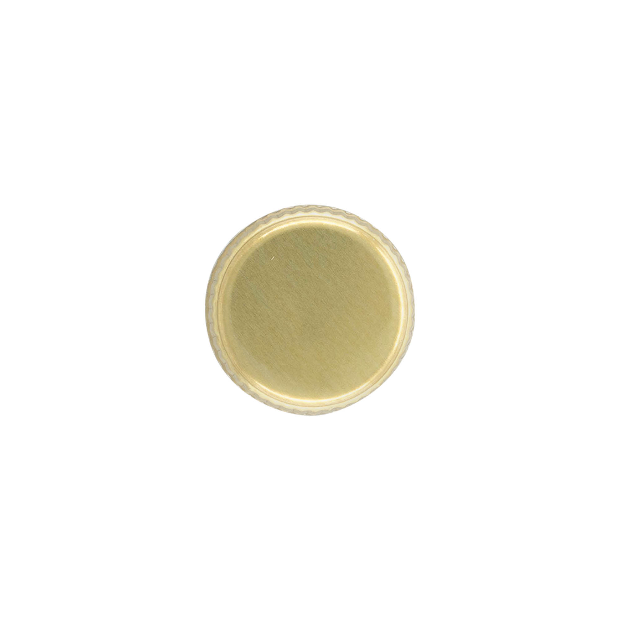Screw cap, metal, gold, for opening: PP 28 Screw cap, metal, gold, for opening: PP 28