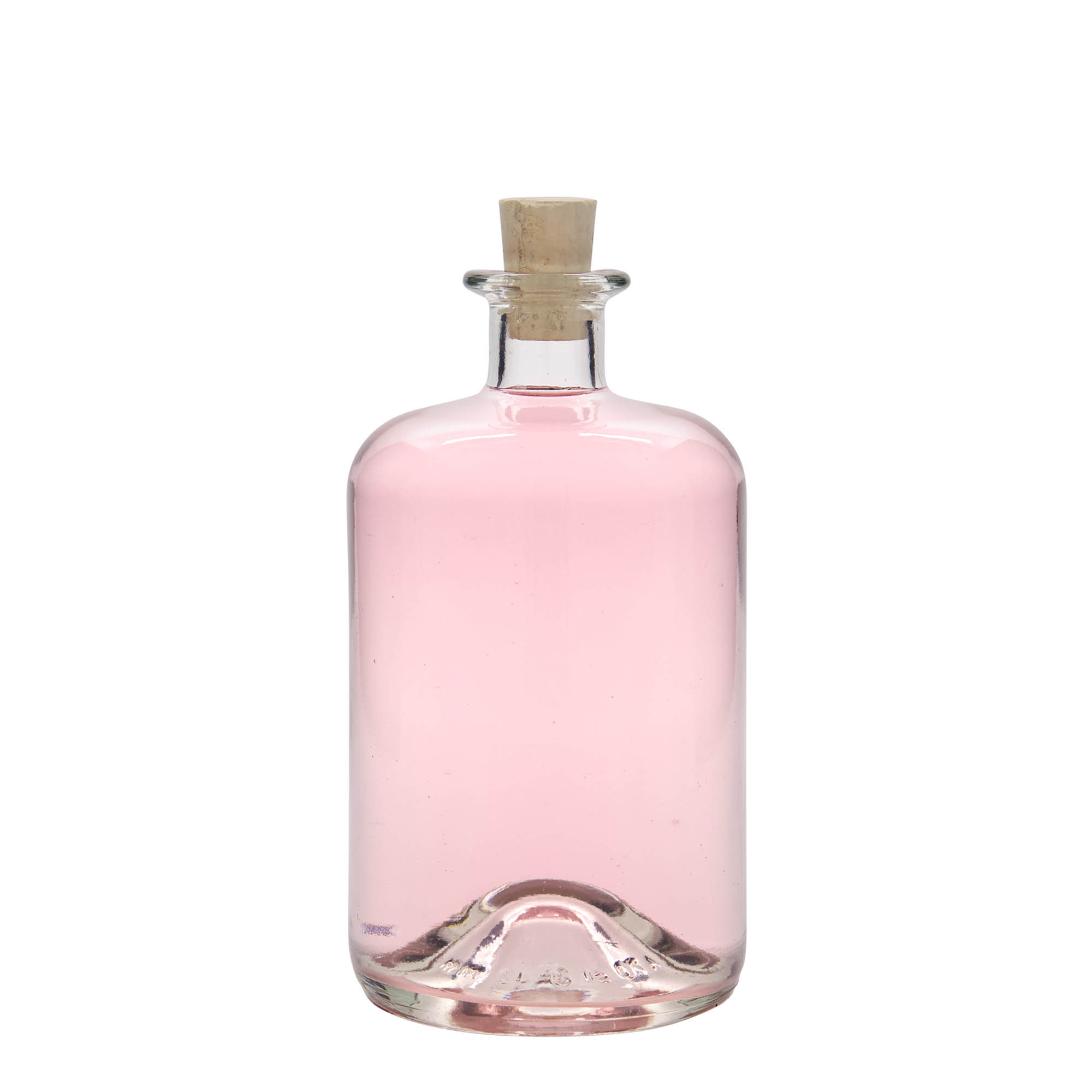 700 ml glass apothecary bottle, closure: cork