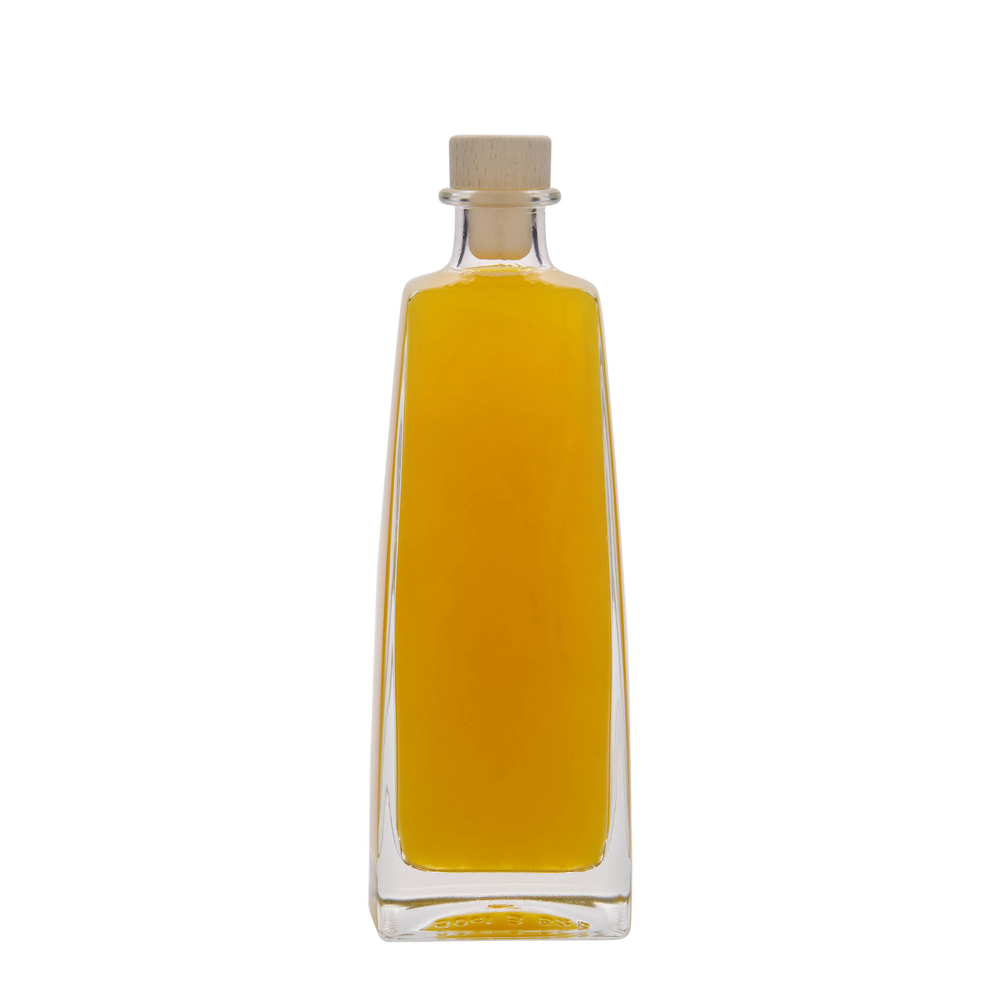 500 ml glass bottle 'Timmy', rectangular, opening: cork