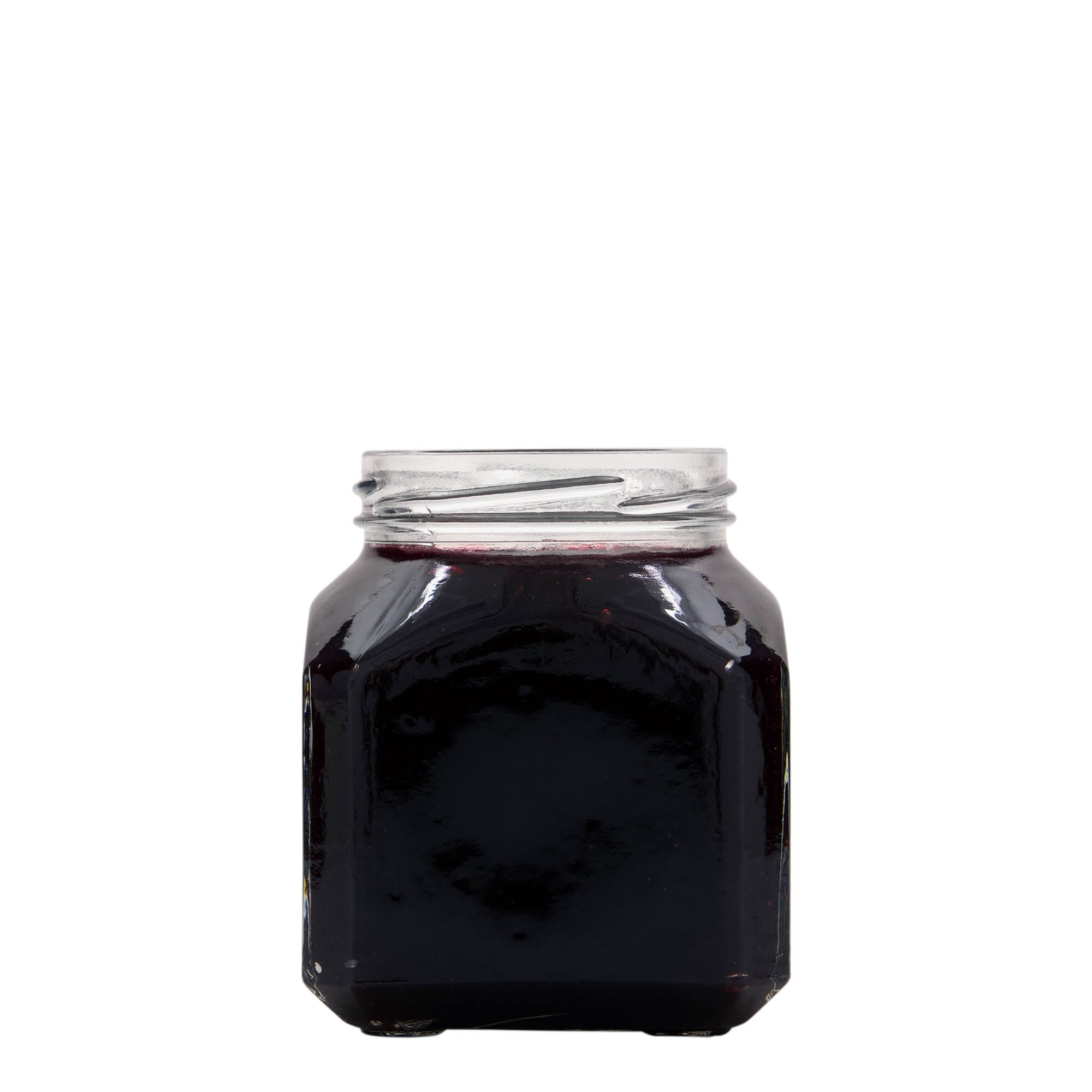 314 ml square glass 'Milan', opening: Twist-Off (TO 63) 314 ml square glass 'Milan', opening: Twist-Off (TO 63)