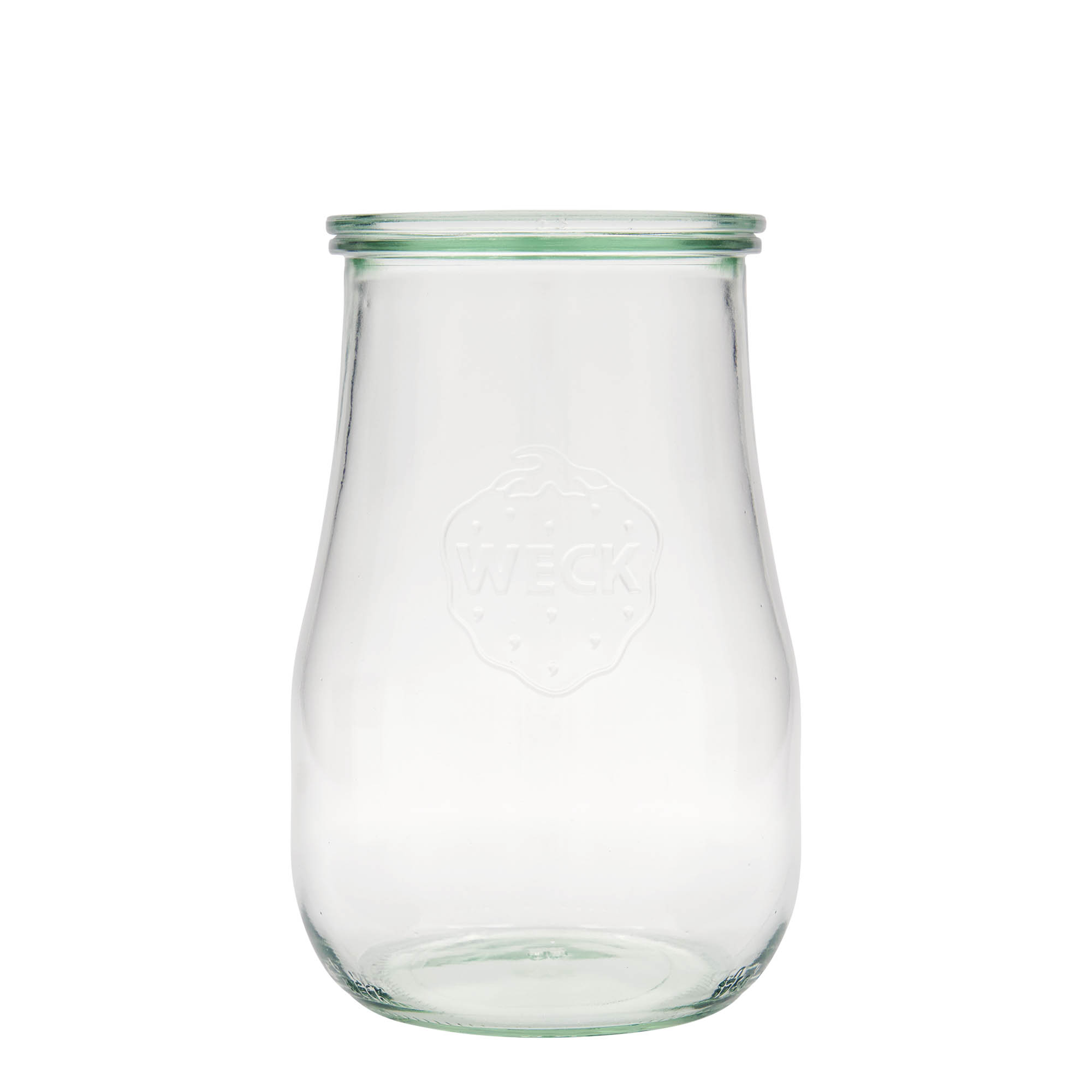 1,750 ml WECK tulip jar, closure: round rim 1,750 ml WECK tulip jar, closure: round rim