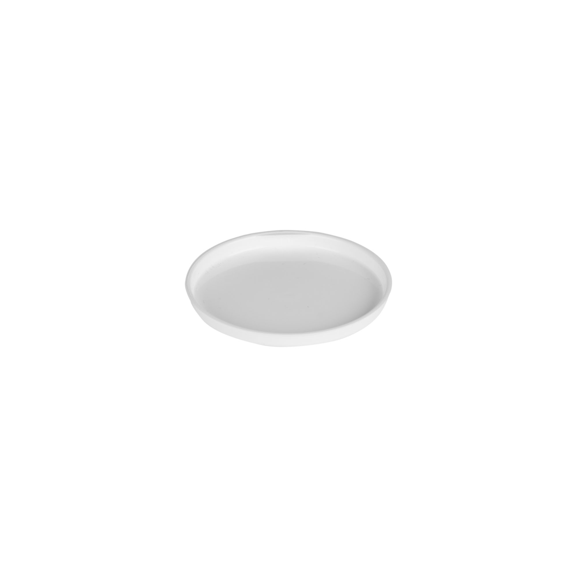 Cover disc for 100 ml 'Magic', PP plastic, white Cover disc for 100 ml 'Magic', PP plastic, white