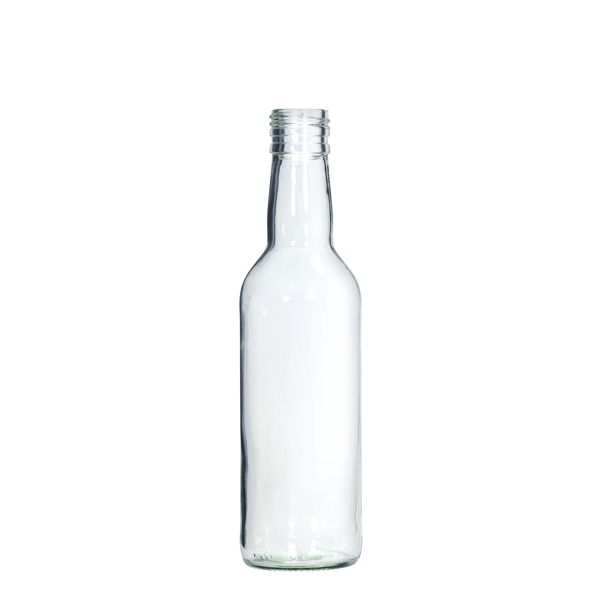 350 ml universal bottle, glass, opening: PP 31.5 350 ml universal bottle, glass, opening: PP 31.5