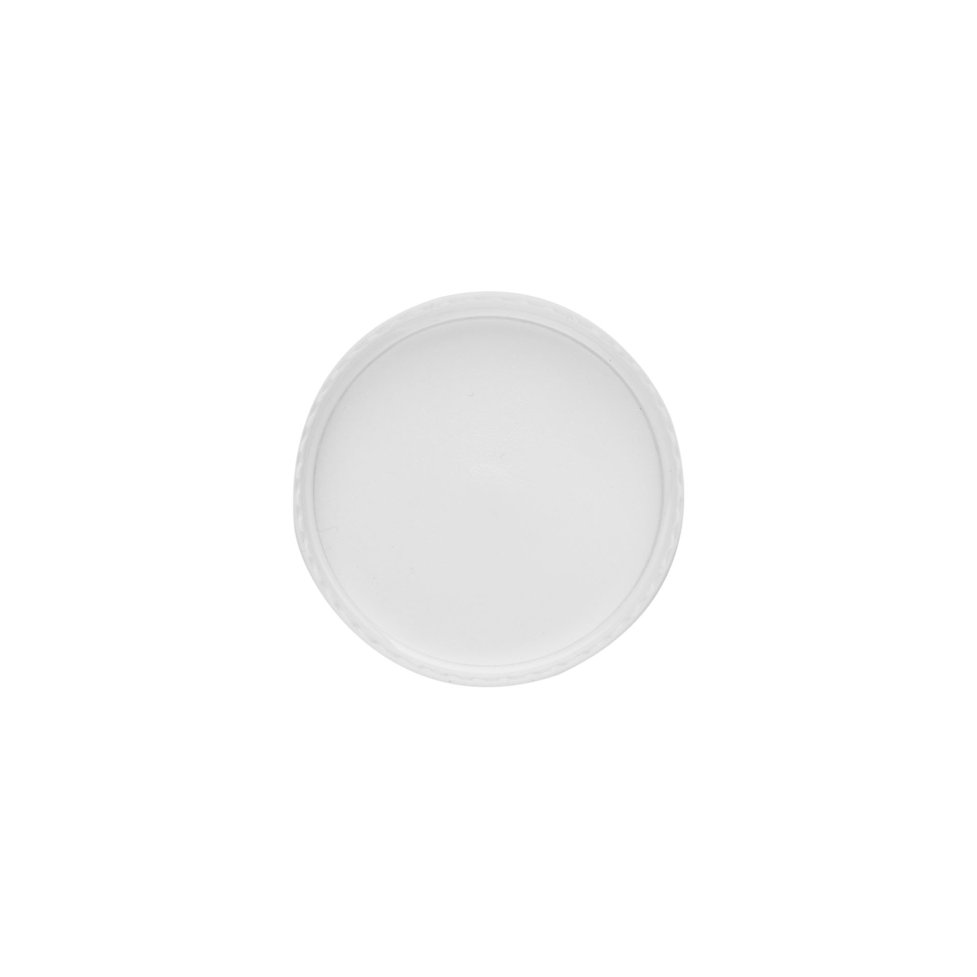 Screw cap for 10 ml 'Antonella', PP plastic, white Screw cap for 10 ml 'Antonella', PP plastic, white