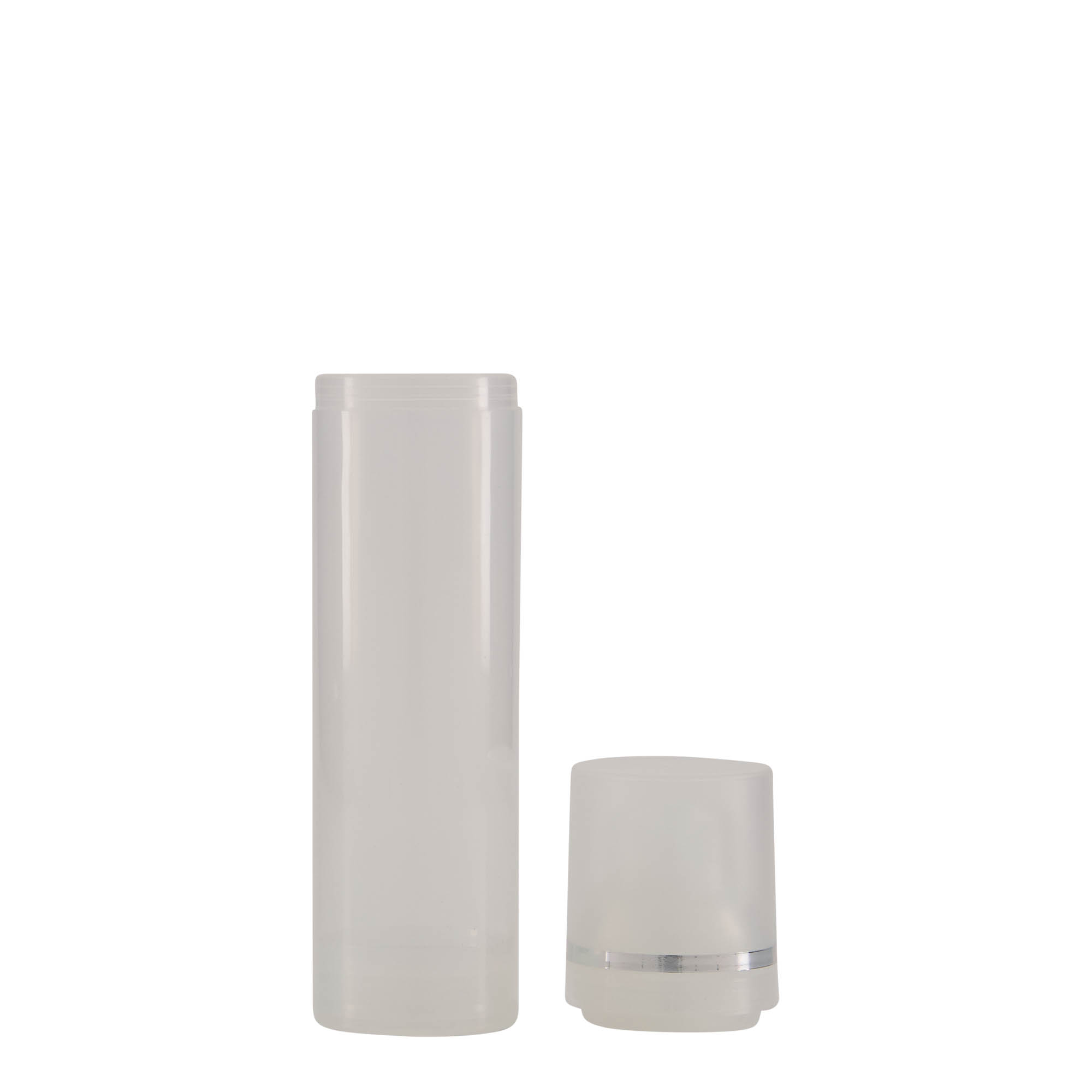 75 ml Airless Dispenser 'Mezzo', PP plastic, natural 75 ml Airless Dispenser 'Mezzo', PP plastic, natural