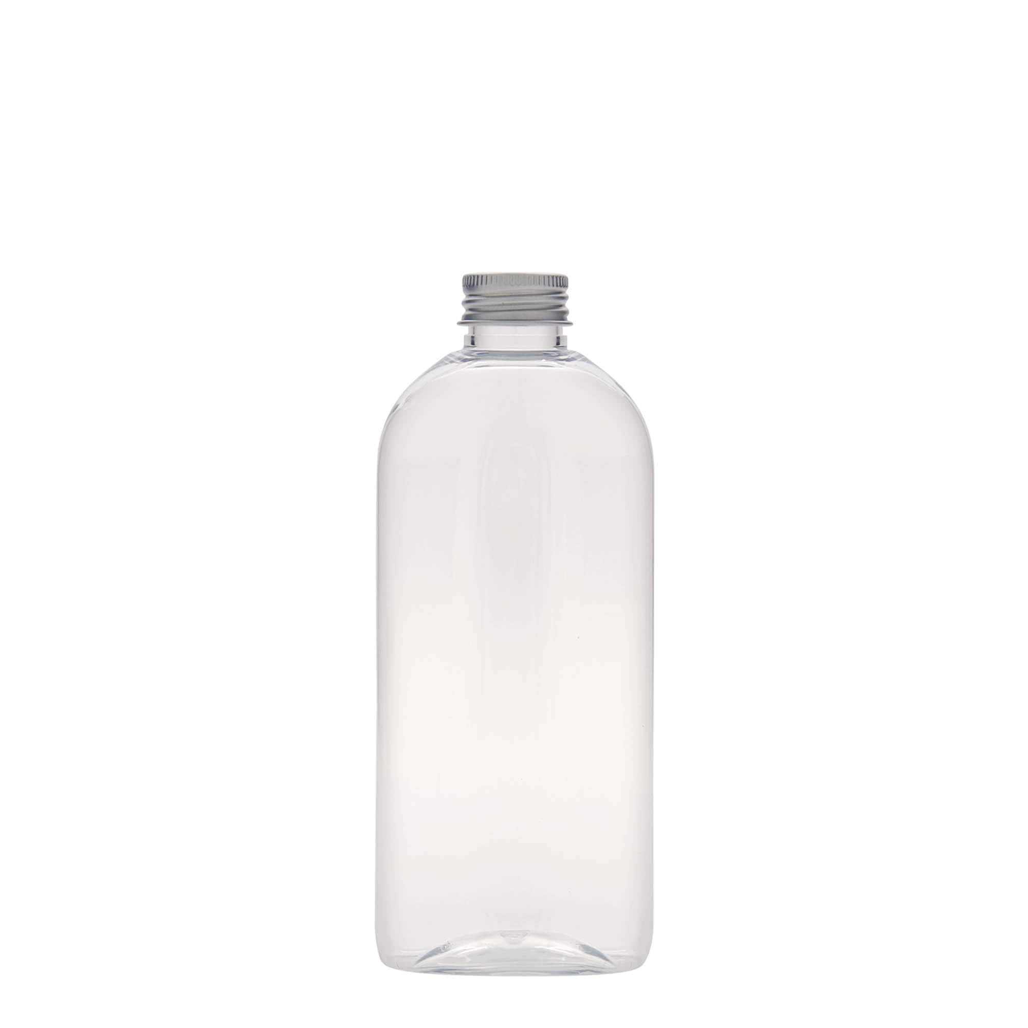 250 ml PET bottle ‘Iris’, oval, plastic, neck: 24/410