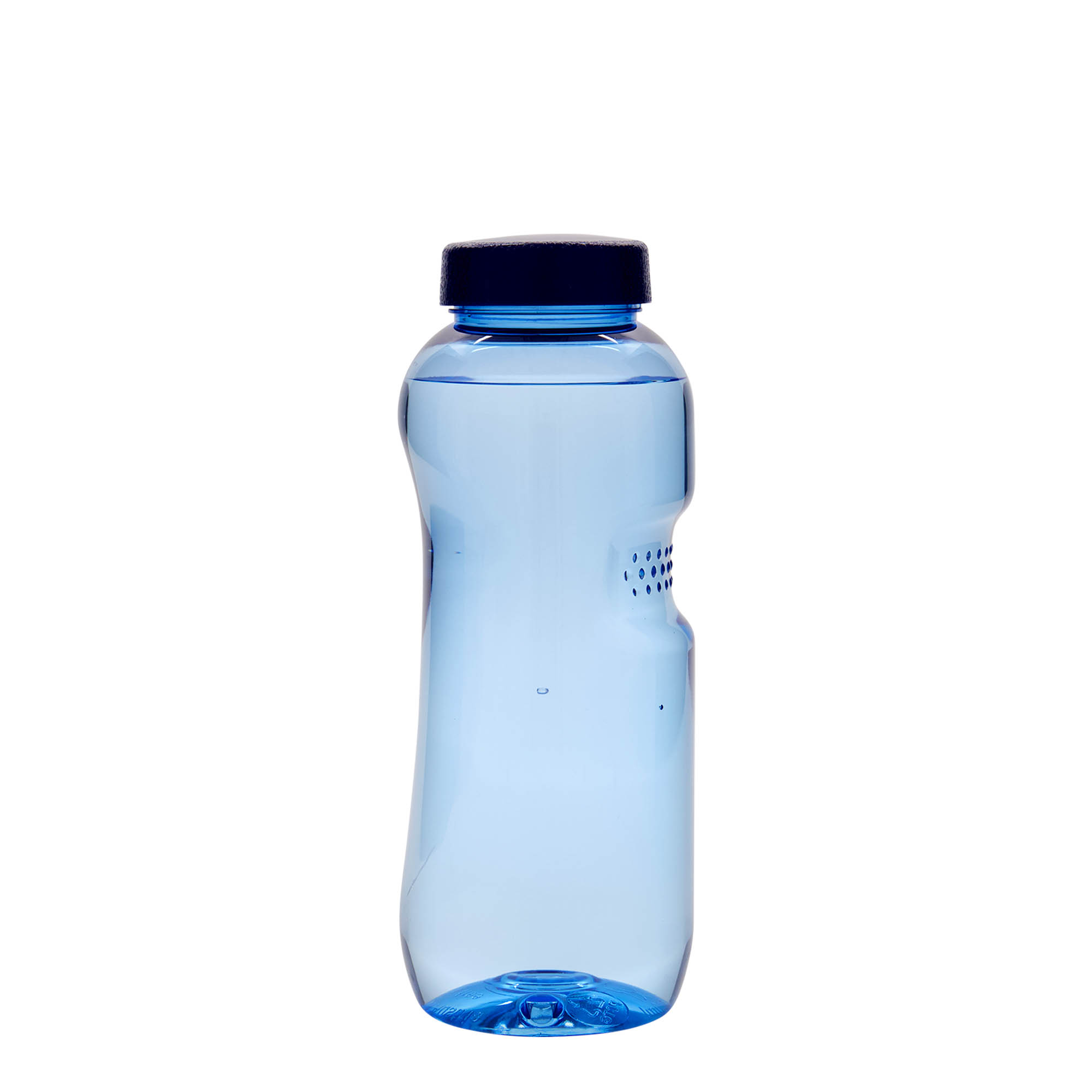 500 ml PET drinking bottle 'Kavodrink', plastic, blue 500 ml PET drinking bottle 'Kavodrink', plastic, blue