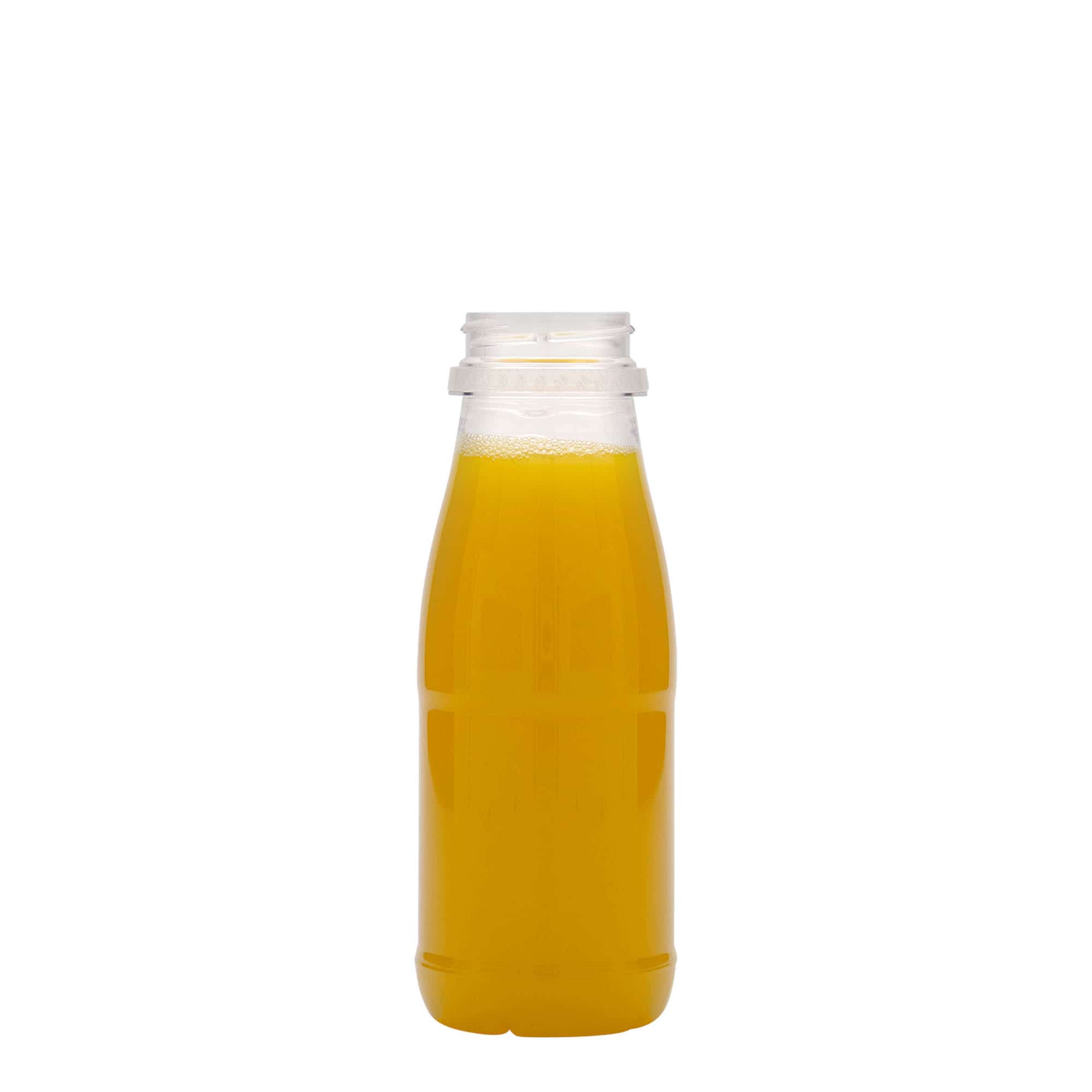 250 ml PET bottle ‘Milk and Juice’, plastic, opening: 38 mm