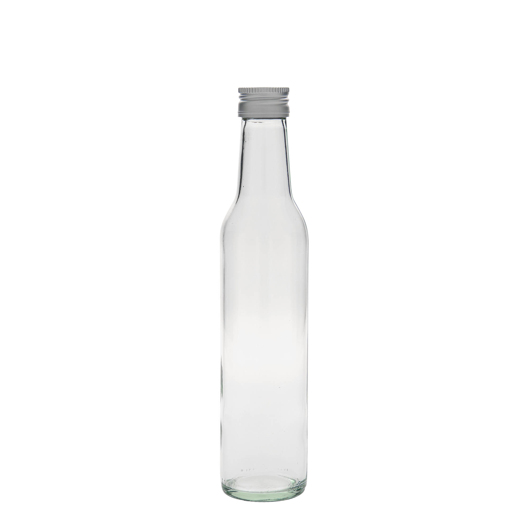 250 ml glass bottle 'Cilindrica', opening: PP 28