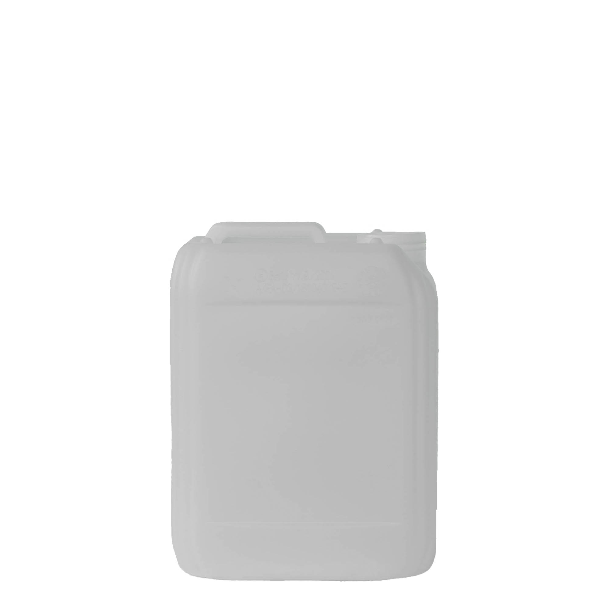 5 l canister, rectangular, HDPE plastic, natural, closure: ND 55 5 l canister, rectangular, HDPE plastic, natural, closure: ND 55