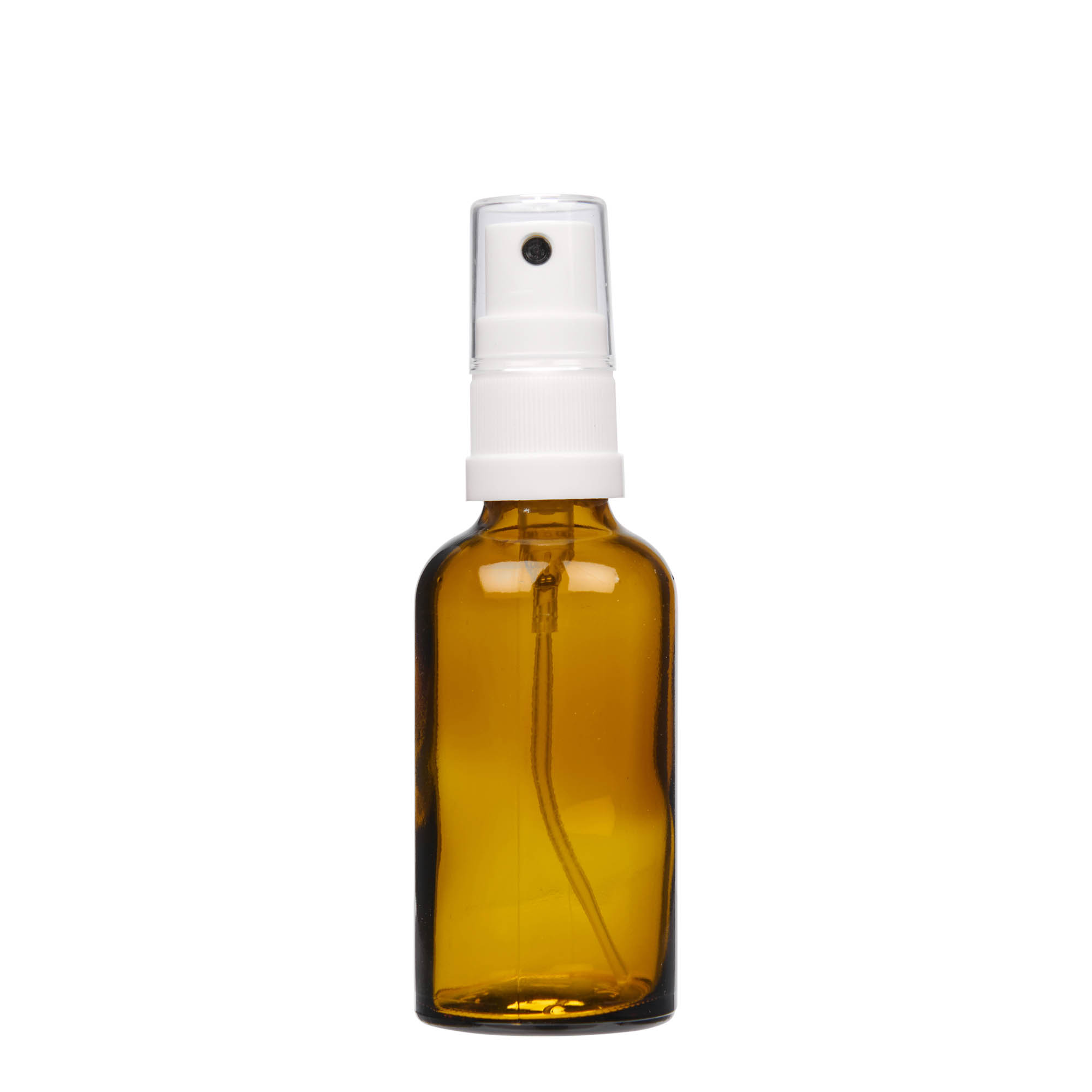 50 ml spray bottle medicine, glass, brown, opening: DIN 18 50 ml spray bottle medicine, glass, brown, opening: DIN 18