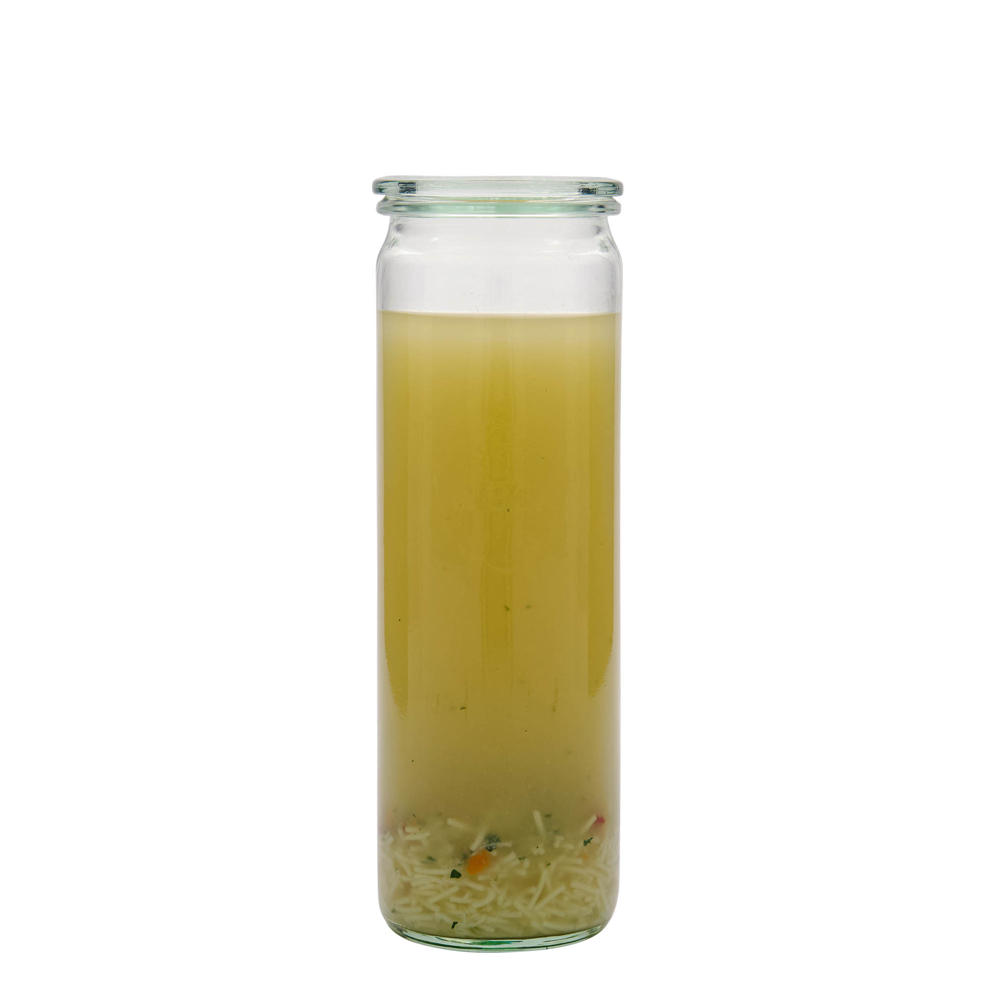 600 ml WECK cylinder jar, opening: round rim