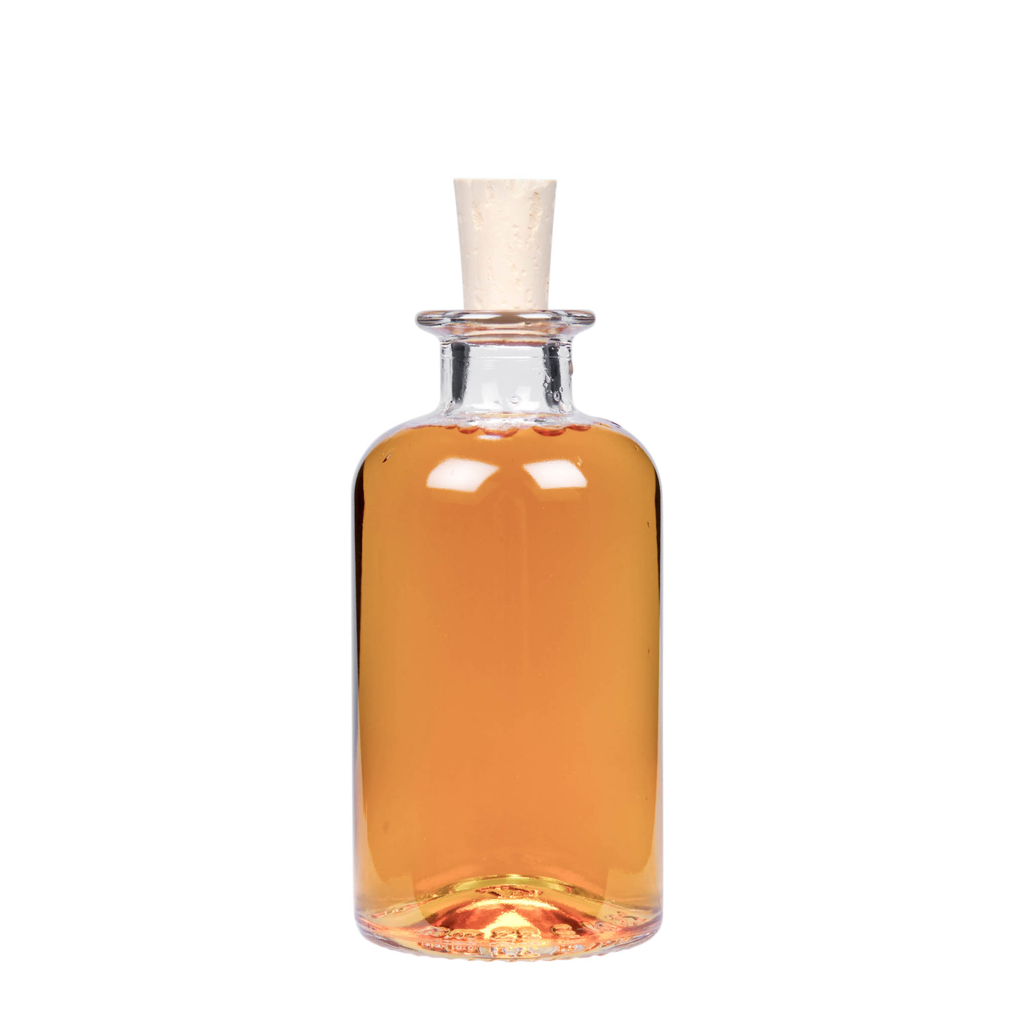 250 ml glass apothecary bottle, closure: cork