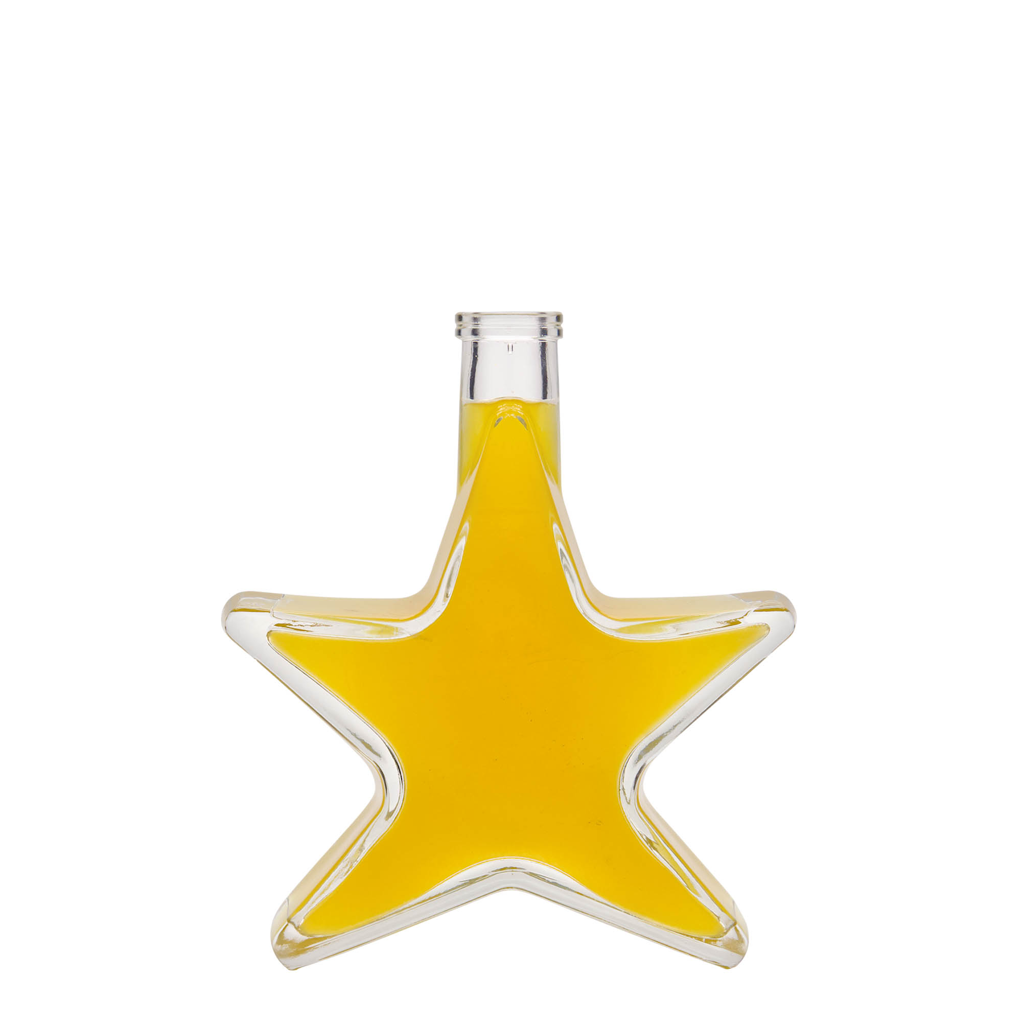 200 ml glass bottle 'Star', opening: cork