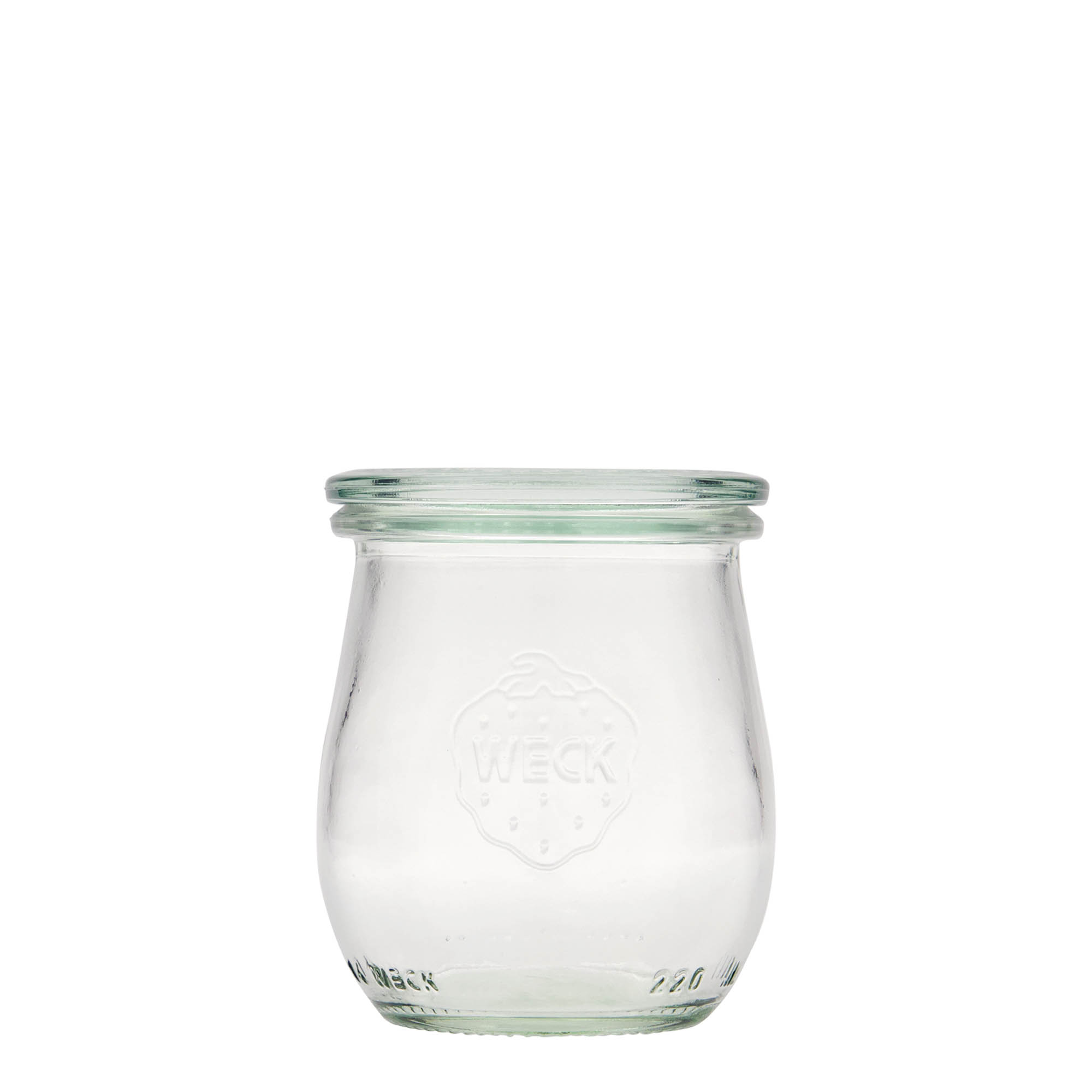 220 ml WECK tulip glass, opening: round rim 220 ml WECK tulip glass, opening: round rim
