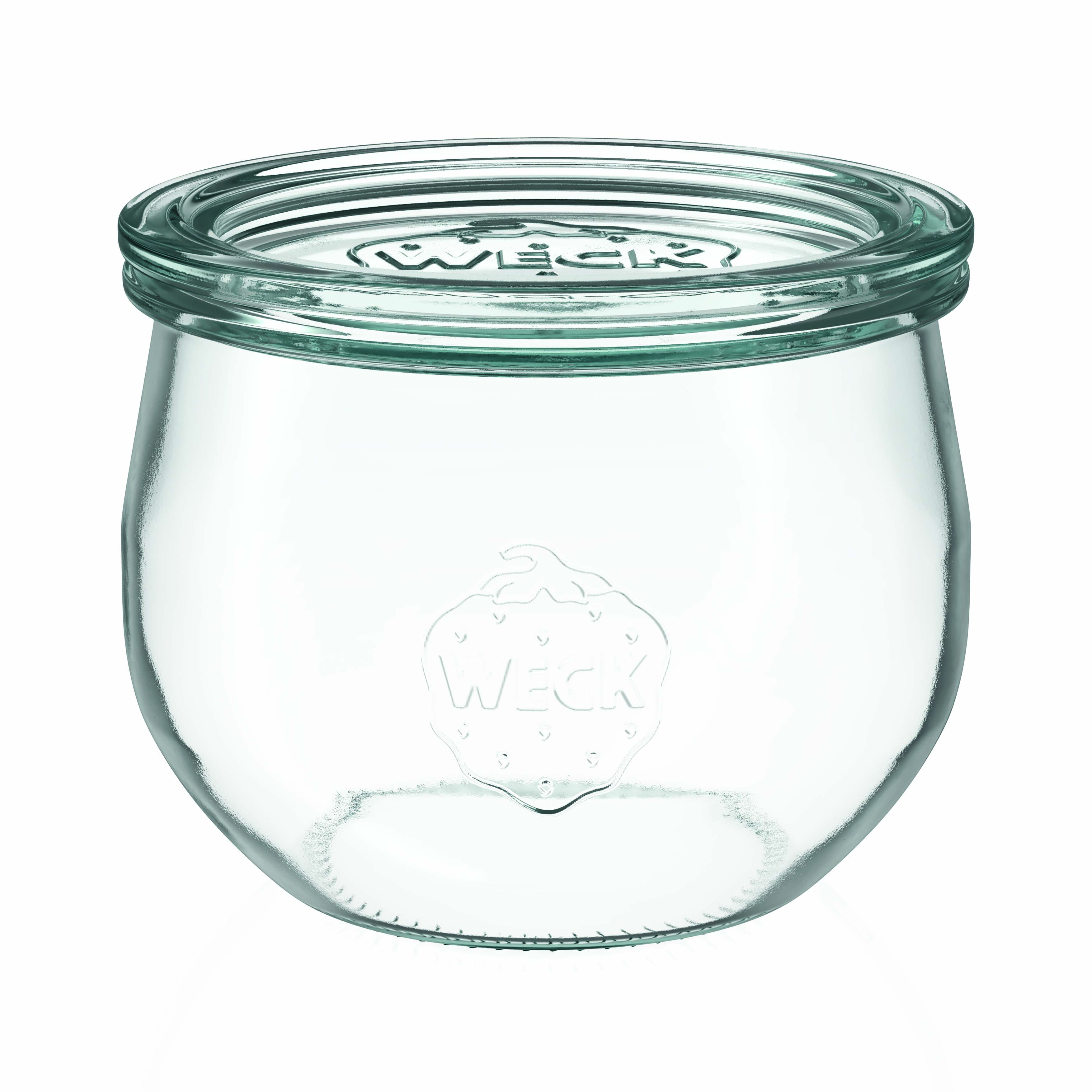 580 ml WECK tulip jar #, opening: round rim 580 ml WECK tulip jar #, opening: round rim