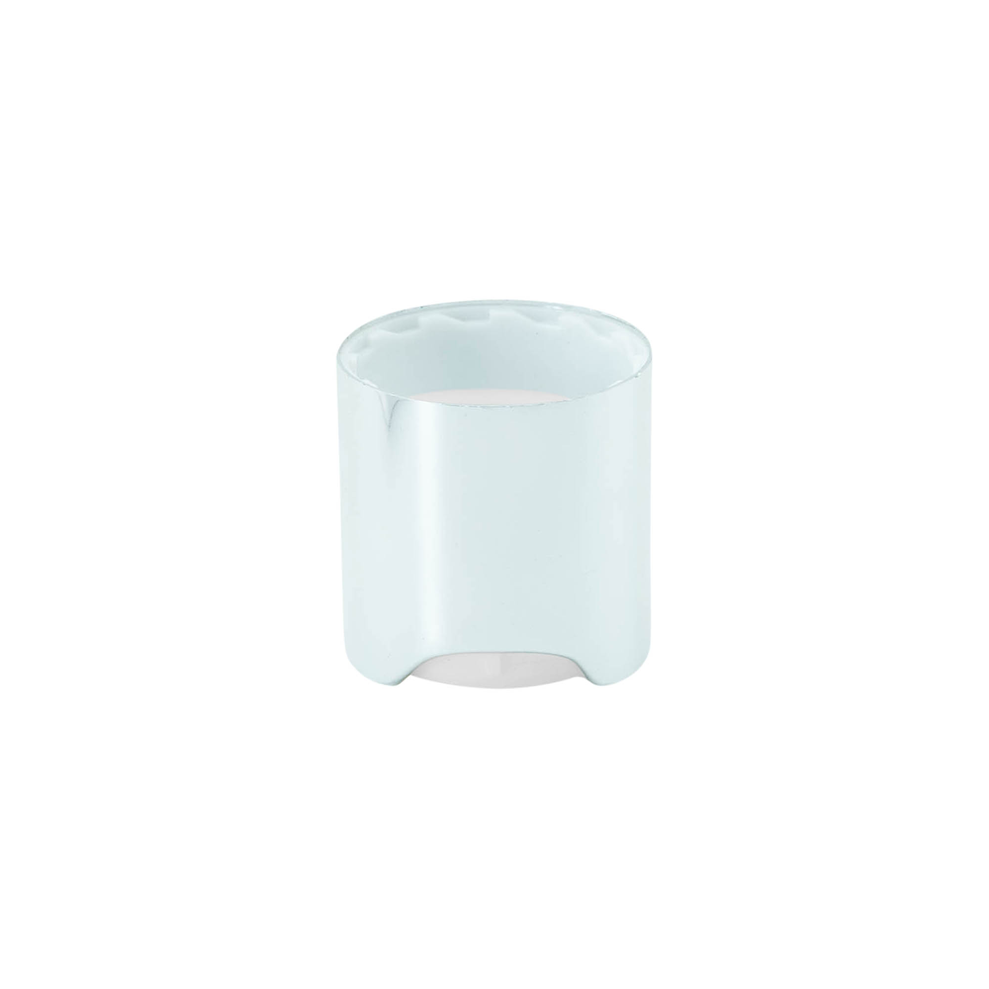 Screw cap Disc Top, PP plastic, silver, for opening: 24/410